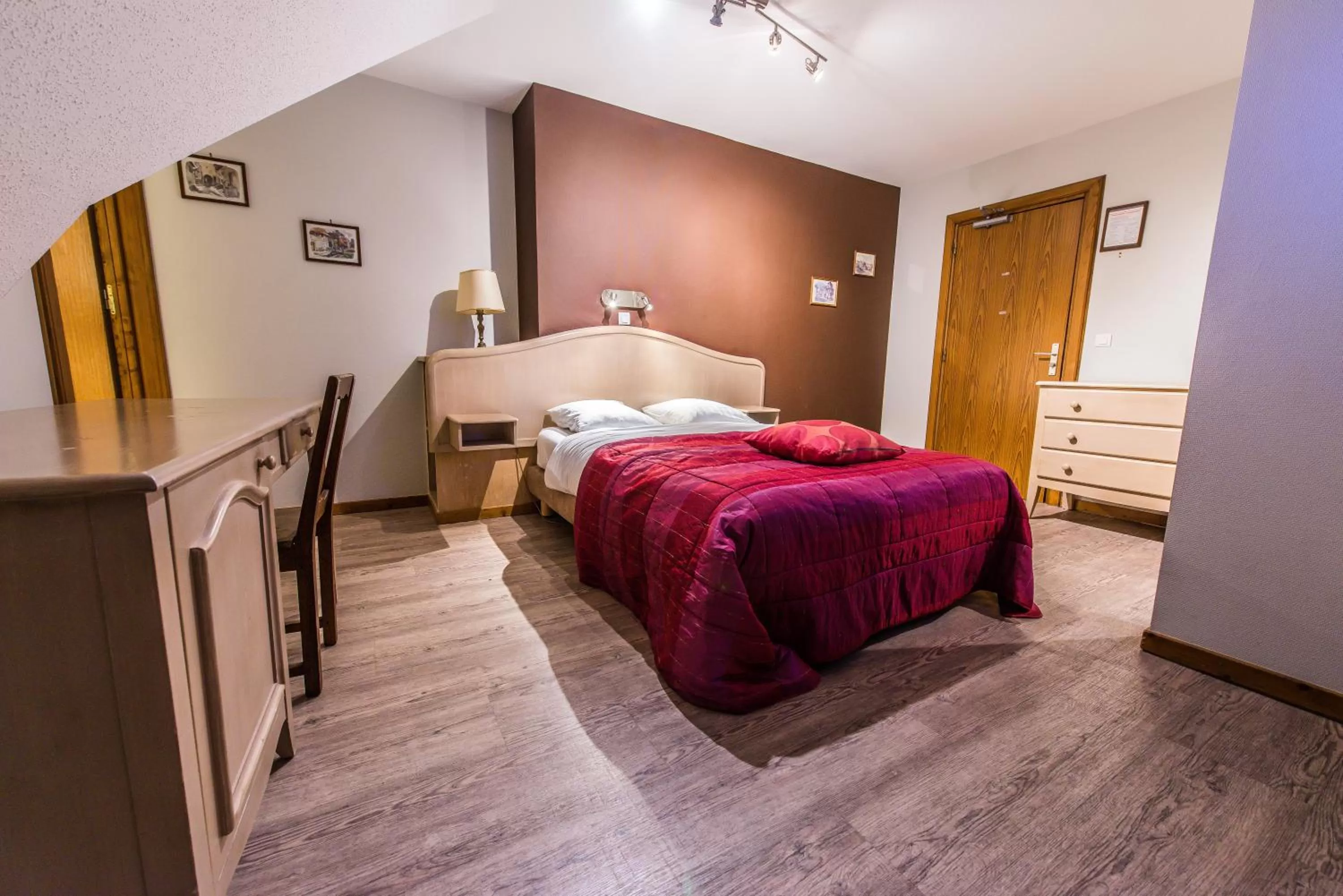 Bed in Hôtel Au Lion