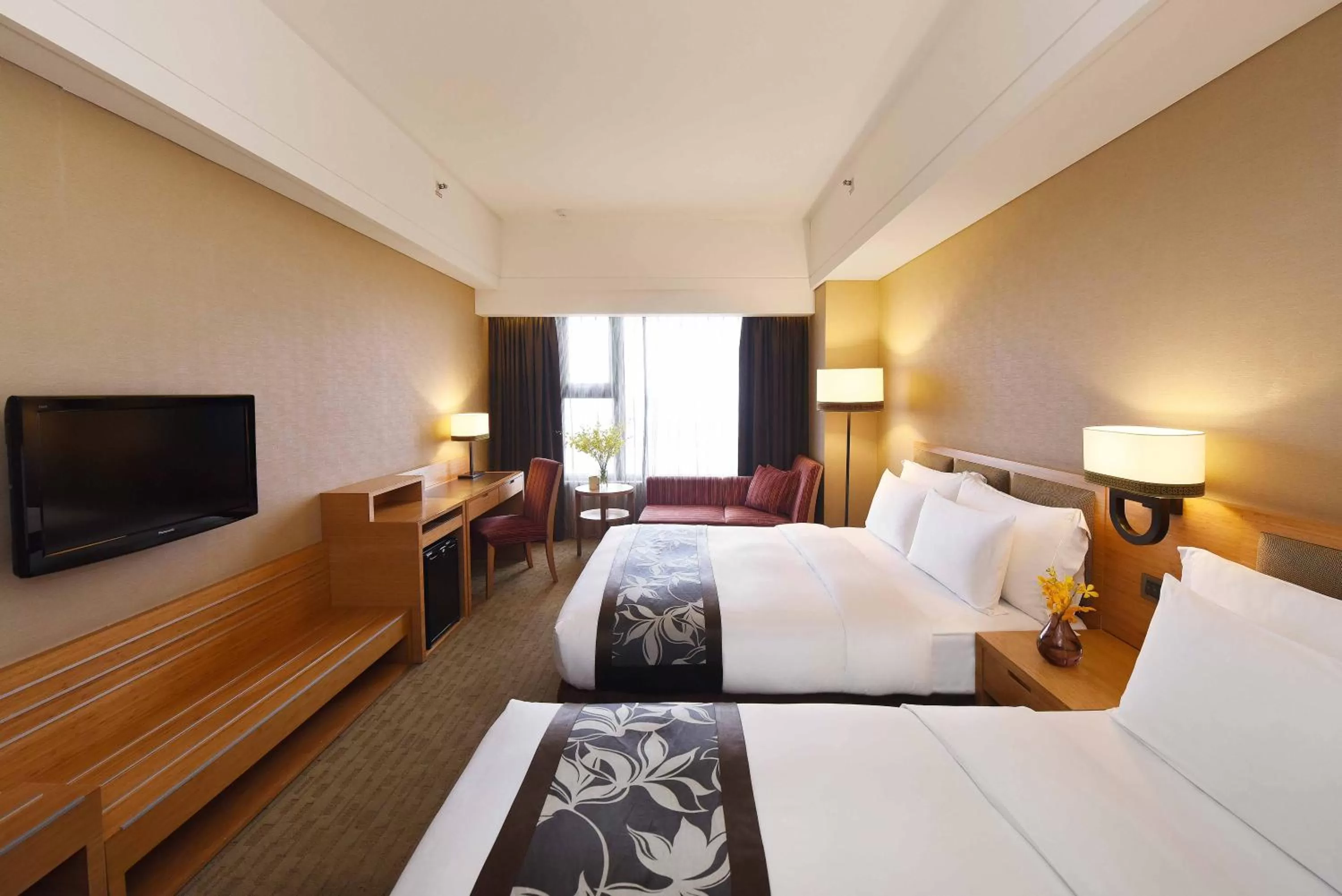 Bed in Fullon Hotel Hualien