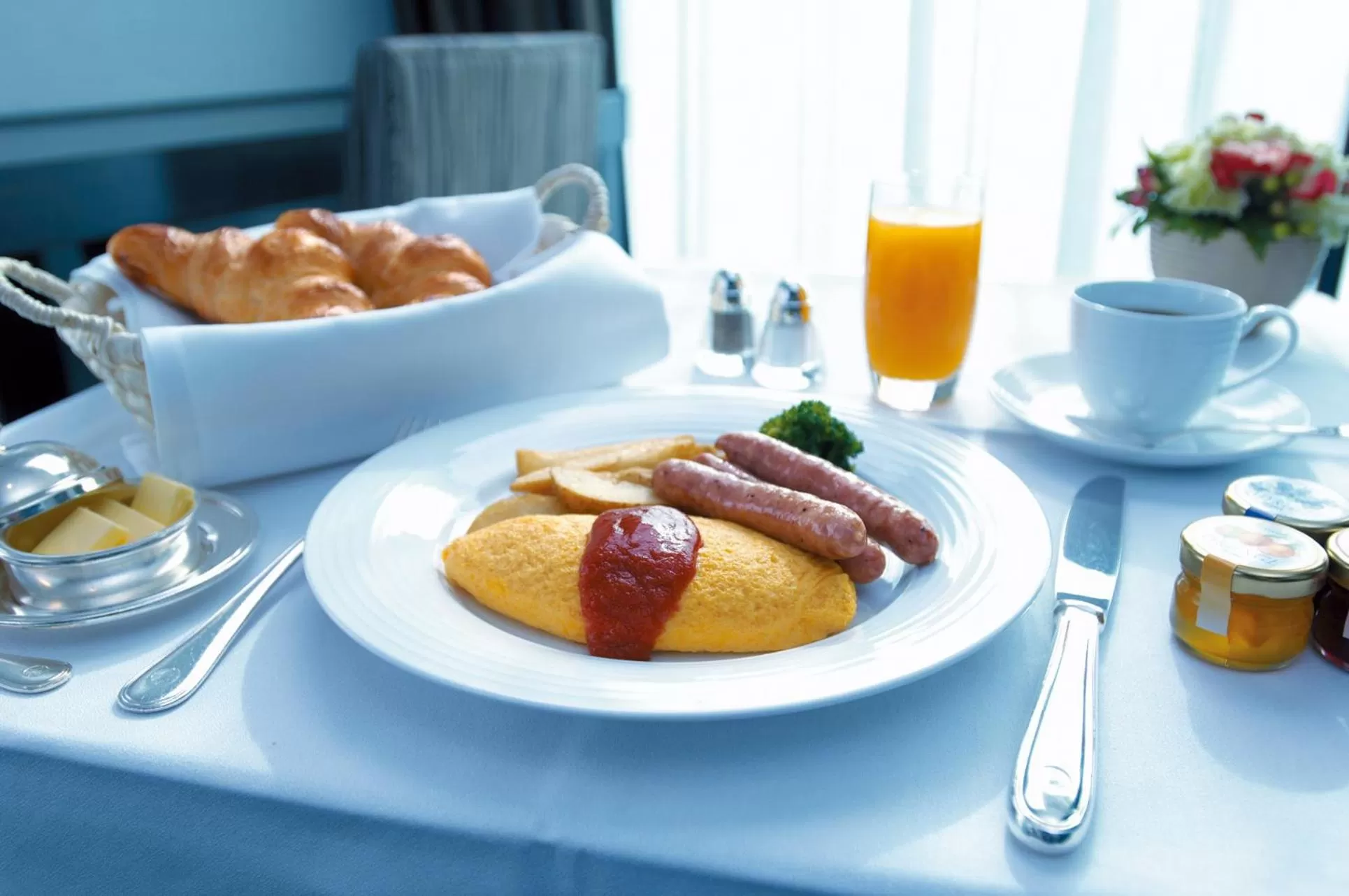 Breakfast in Hotel New Otani Tokyo Garden Tower