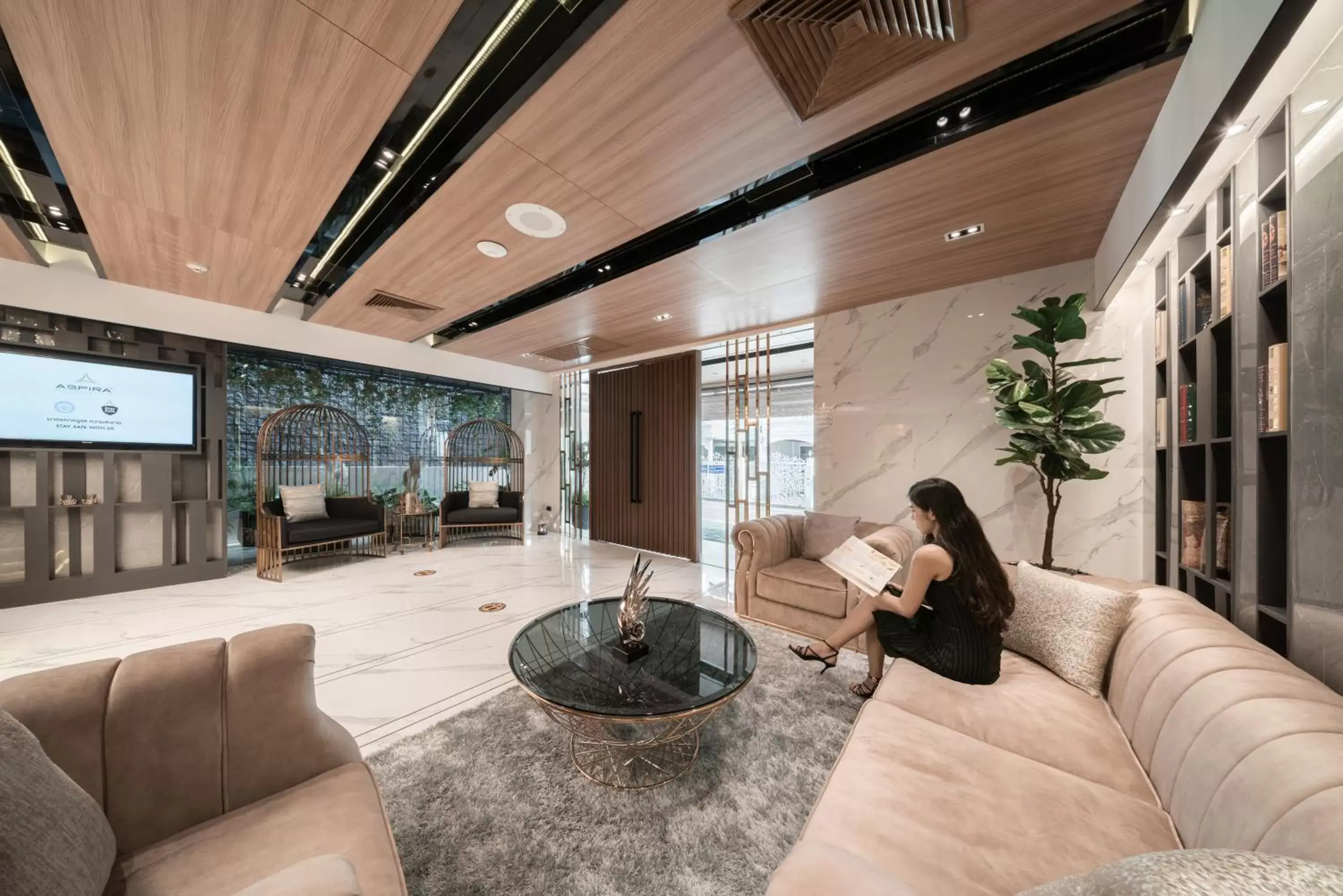 Lobby or reception in Aspira Parc Sukhumvit 22 Lobby or reception in Aspira Parc Sukhumvit 22