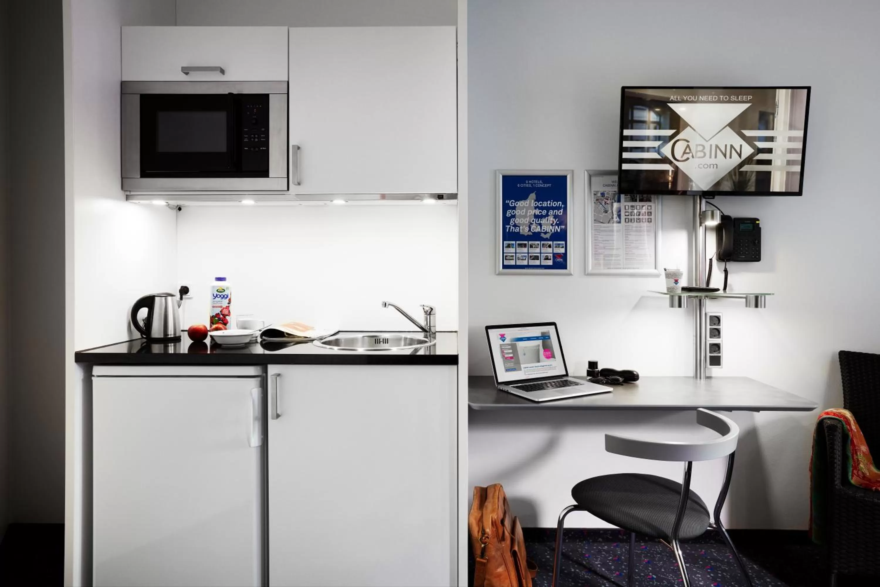 TV and multimedia in Cabinn Aarhus