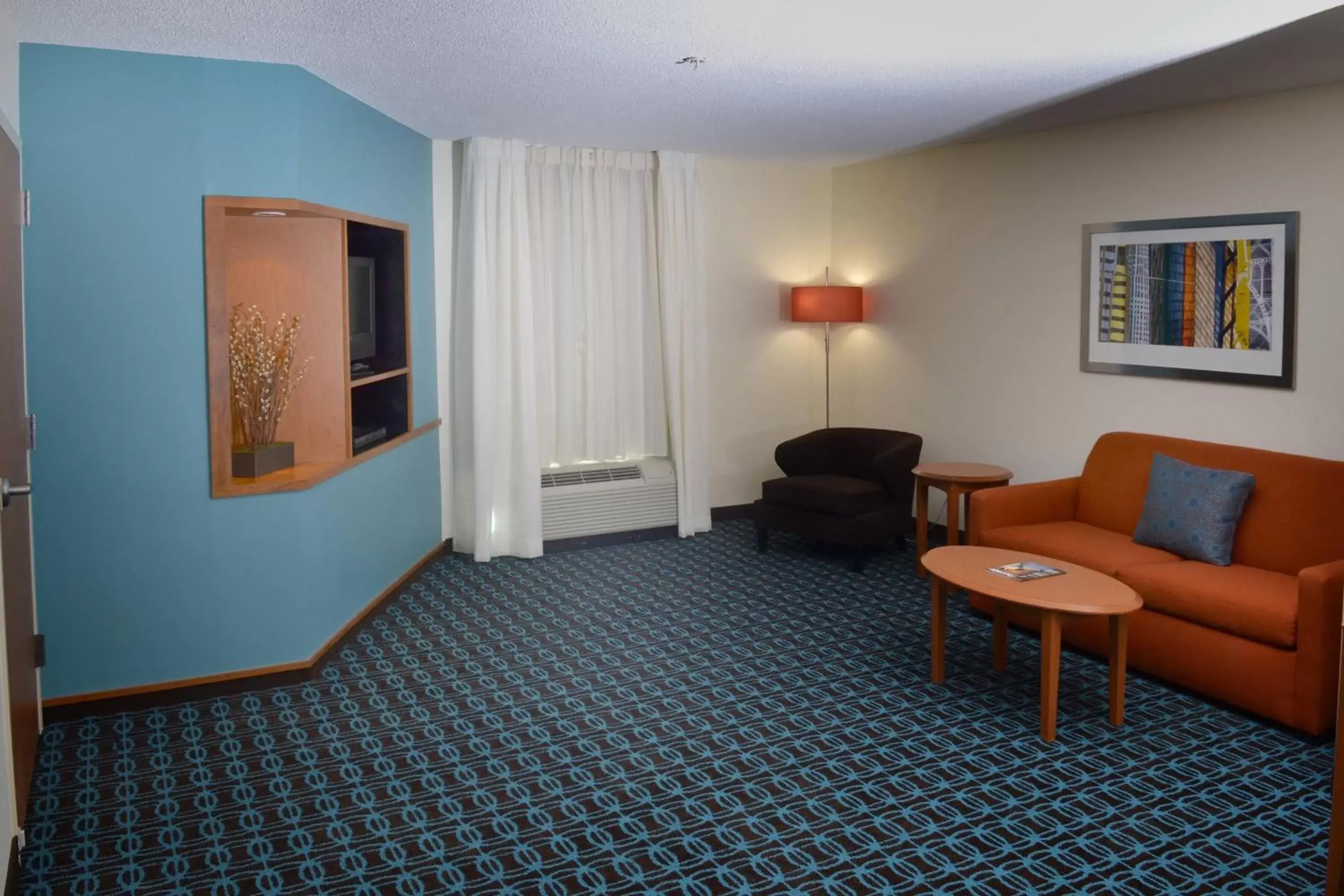 Living room, Seating Area in Fairfield Inn & Suites Effingham