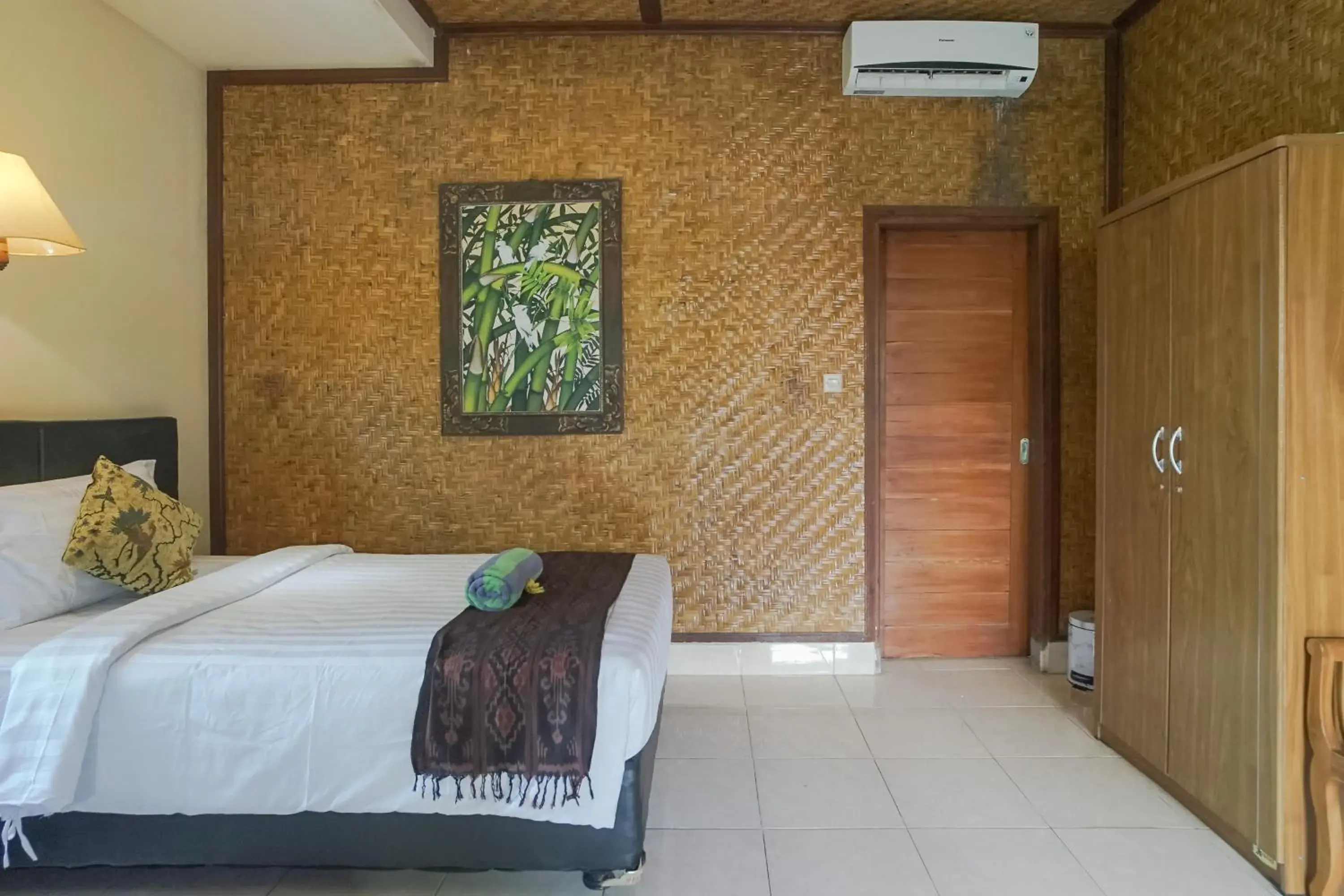 Bed in Ubud Kerta City Hotel