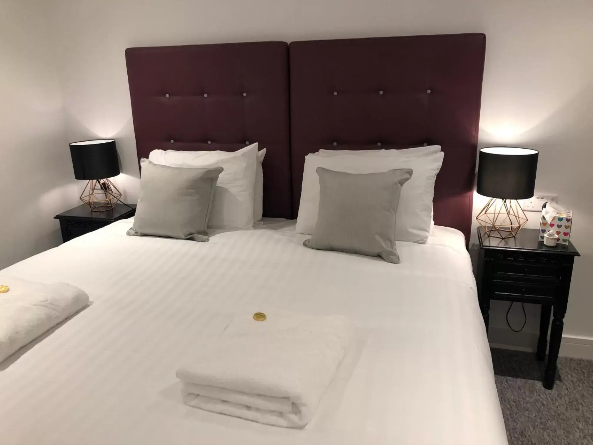 Bed in Kings Hotel