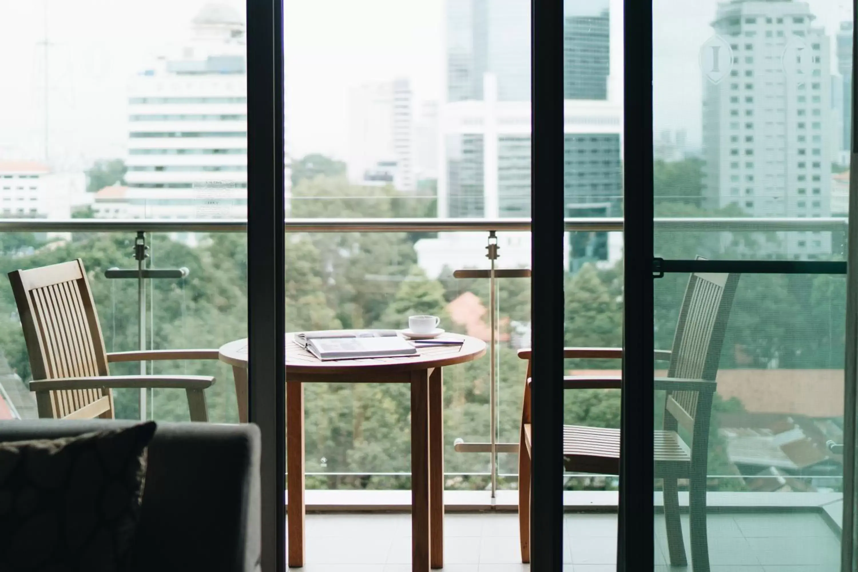 Balcony/Terrace in InterContinental Residences Saigon, an IHG Hotel