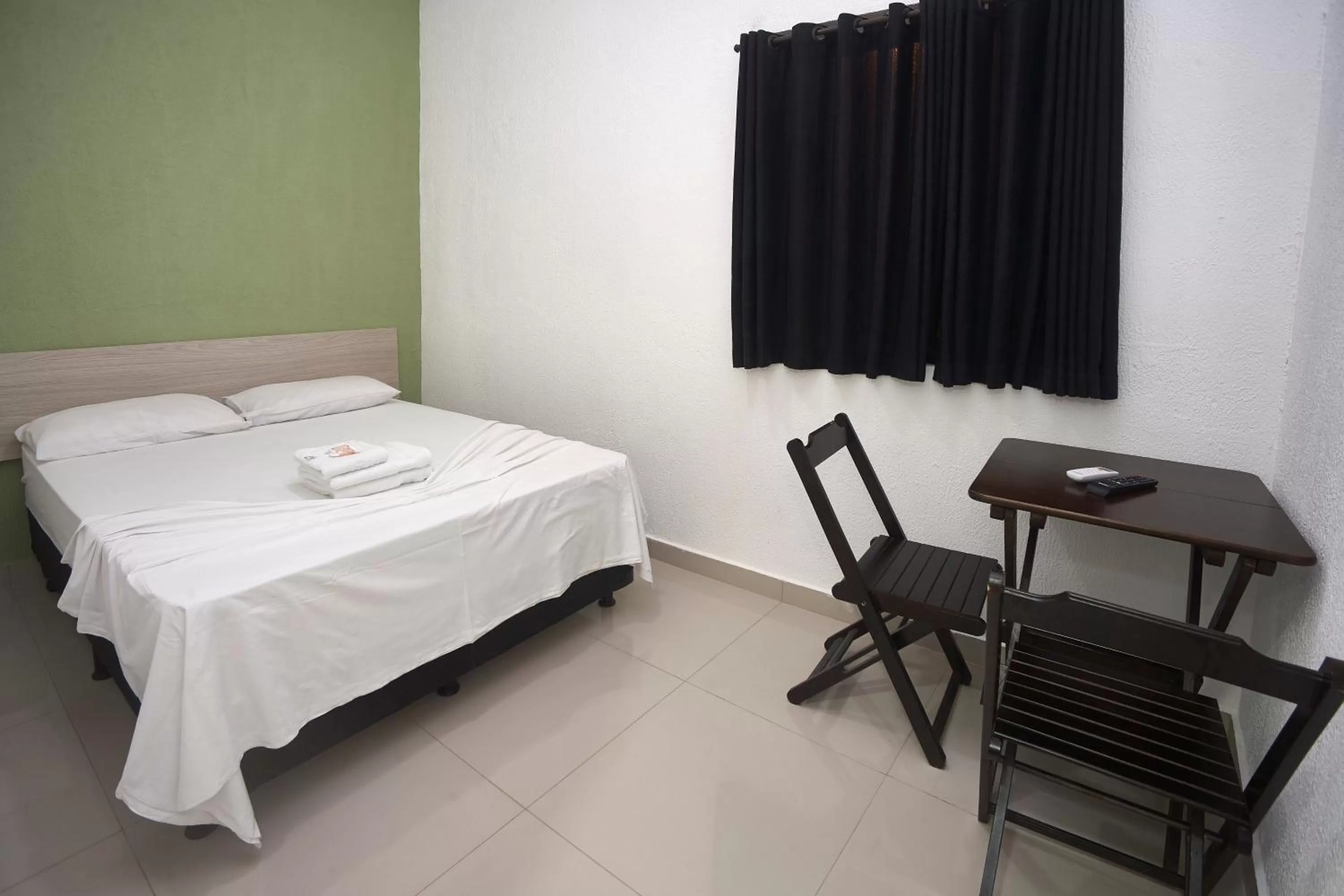 Bed in Hotel São João