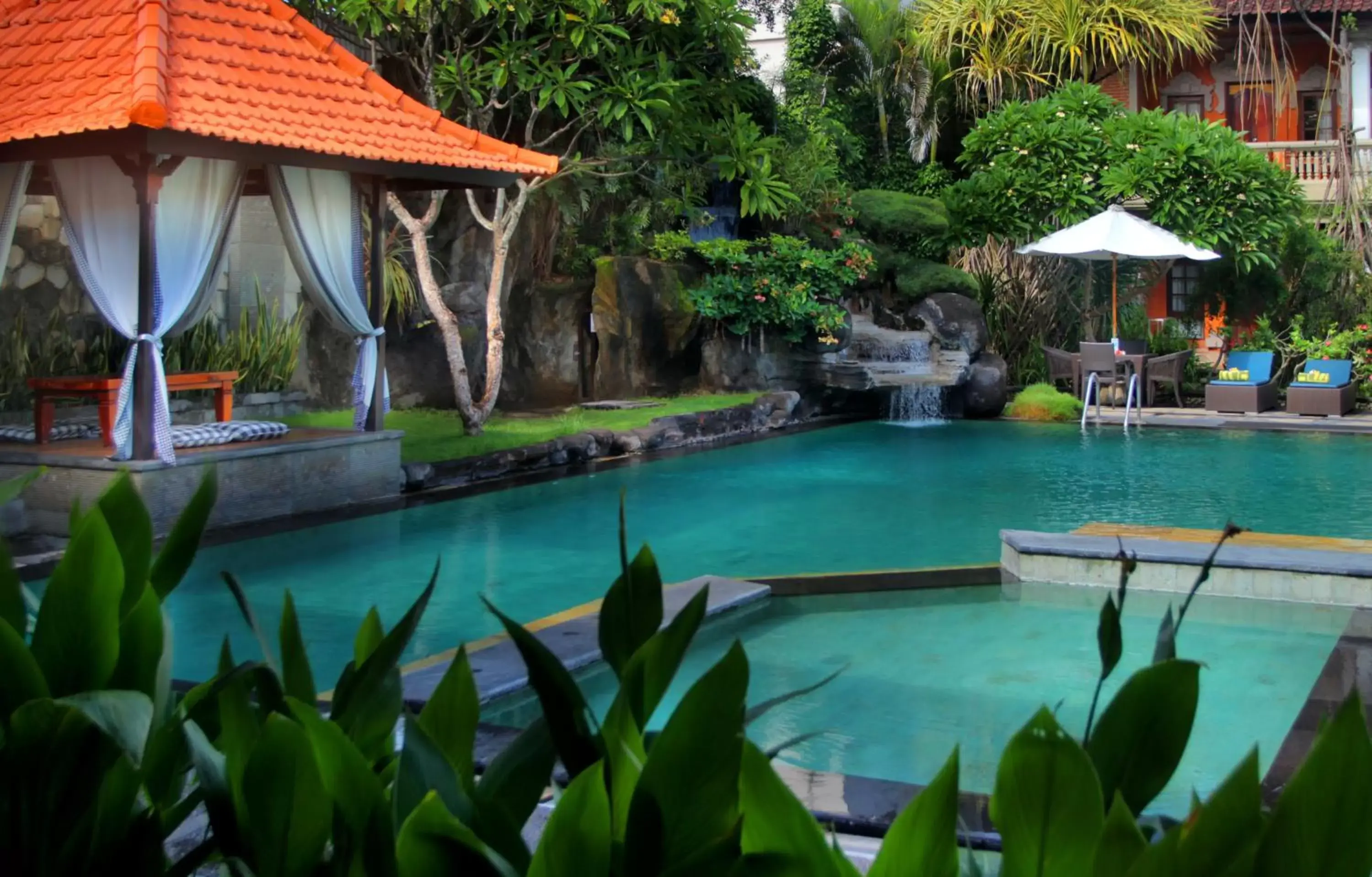Swimming pool in Adi Dharma Hotel Legian Swimming pool in Adi Dharma Hotel Legian