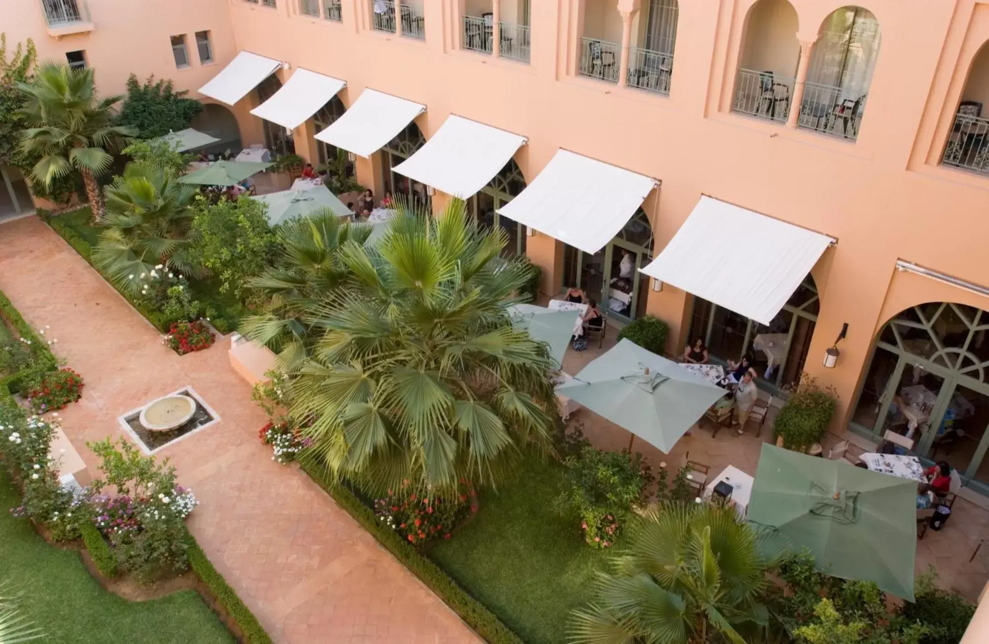 Garden, Bird's-eye View in Alhambra Thalasso