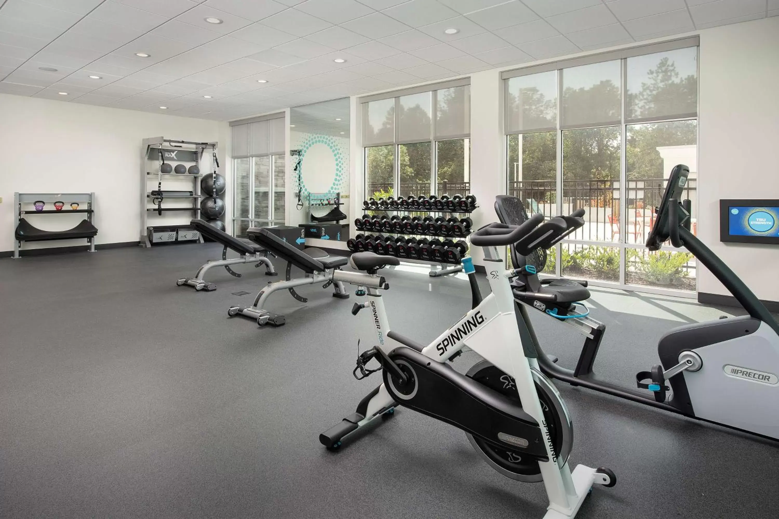 Fitness centre/facilities, Fitness Center/Facilities in Hampton Inn & Suites Charlotte Airport Lake Pointe