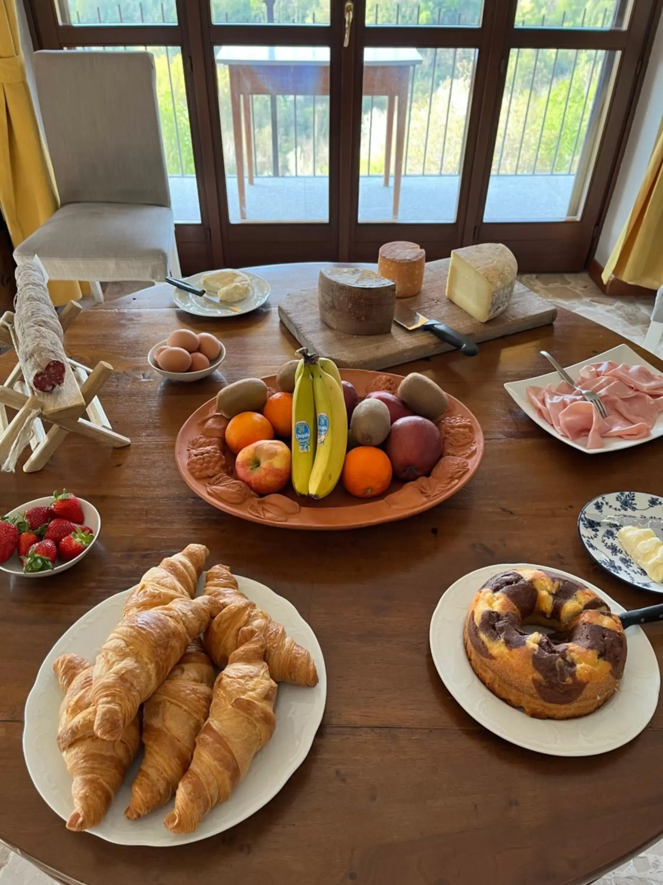 Breakfast in Belvedere Bike Hotel