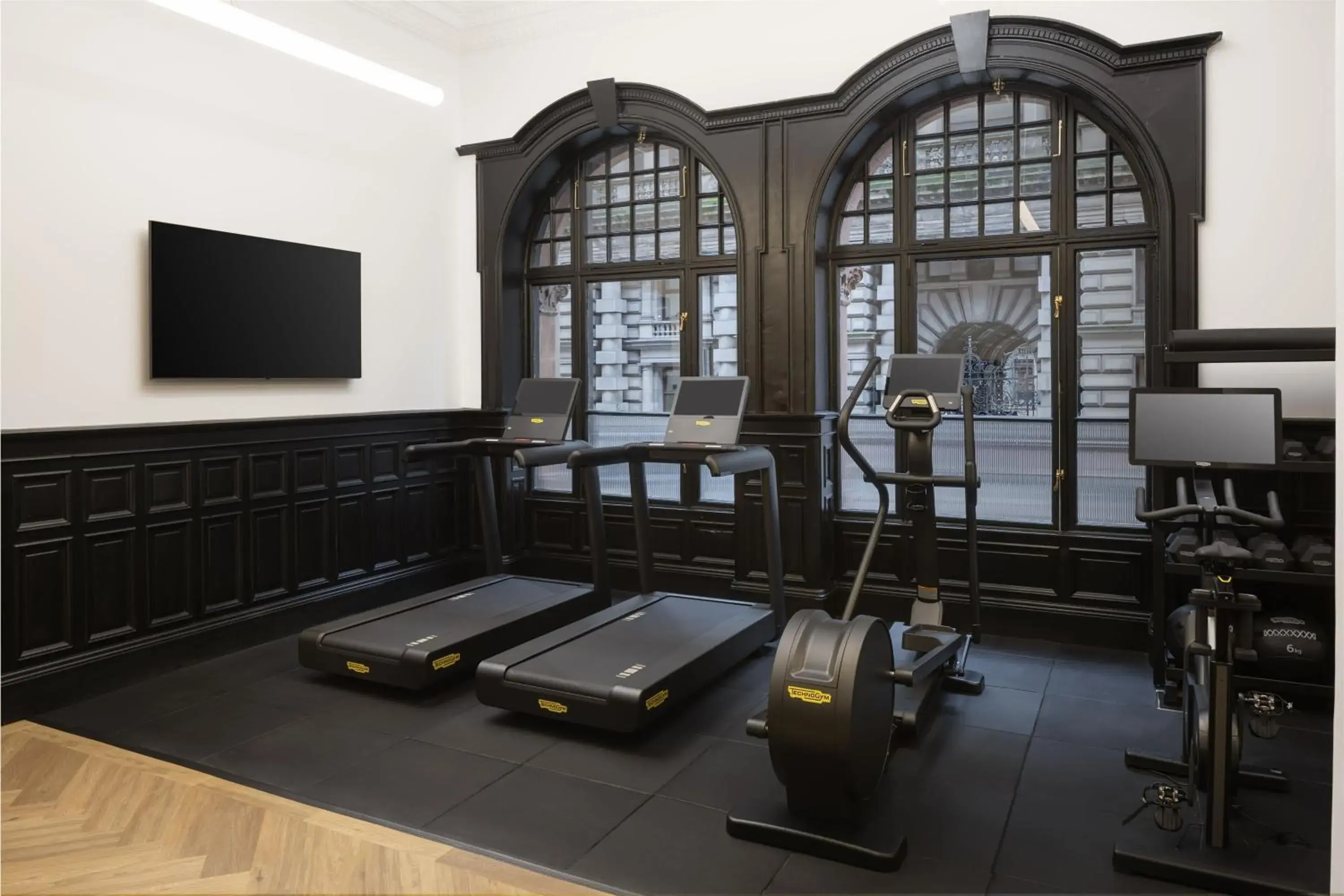 Fitness centre/facilities in AC Hotel by Marriott Glasgow