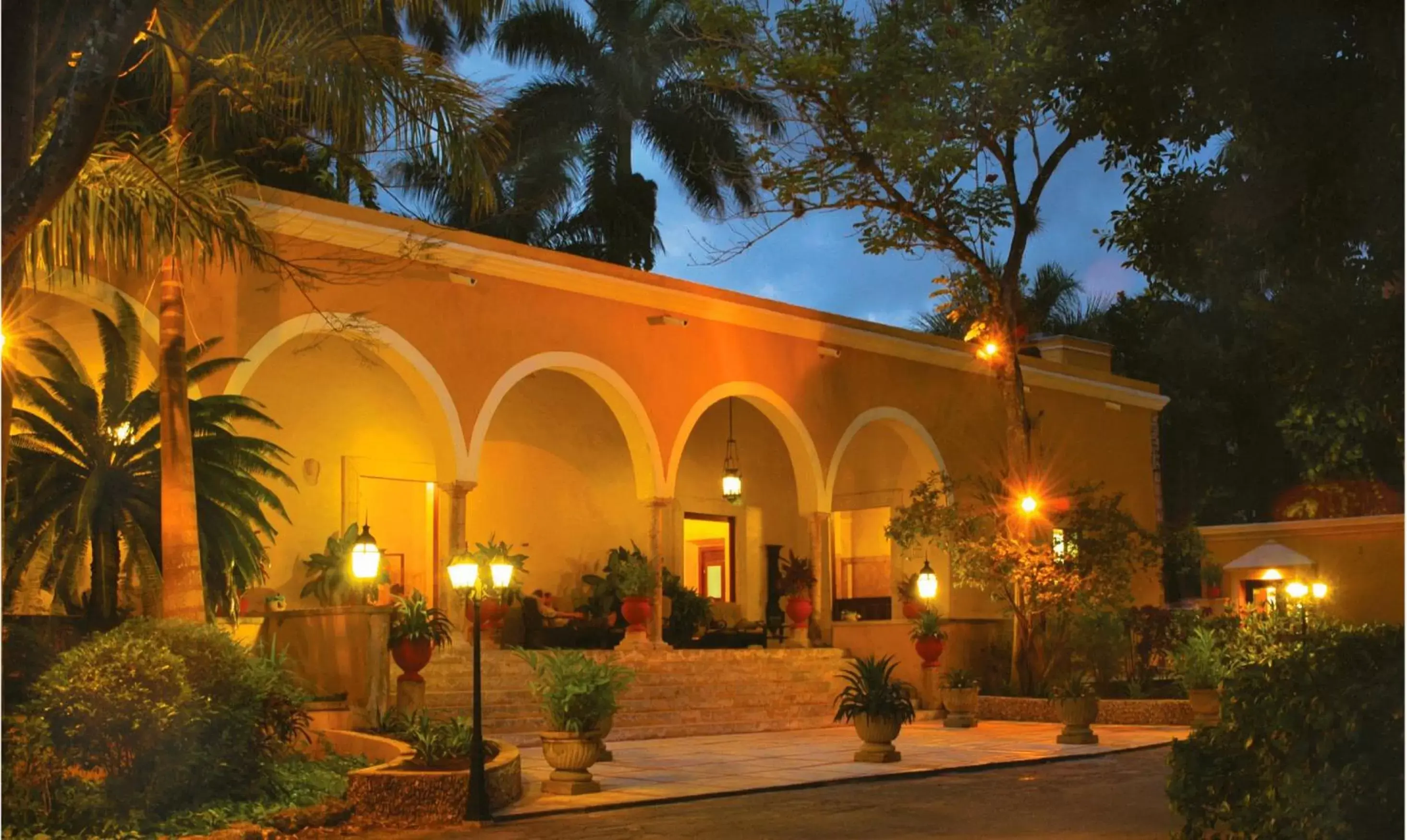 Facade/entrance, Property Building in Hacienda Chichen Resort and Yaxkin Spa