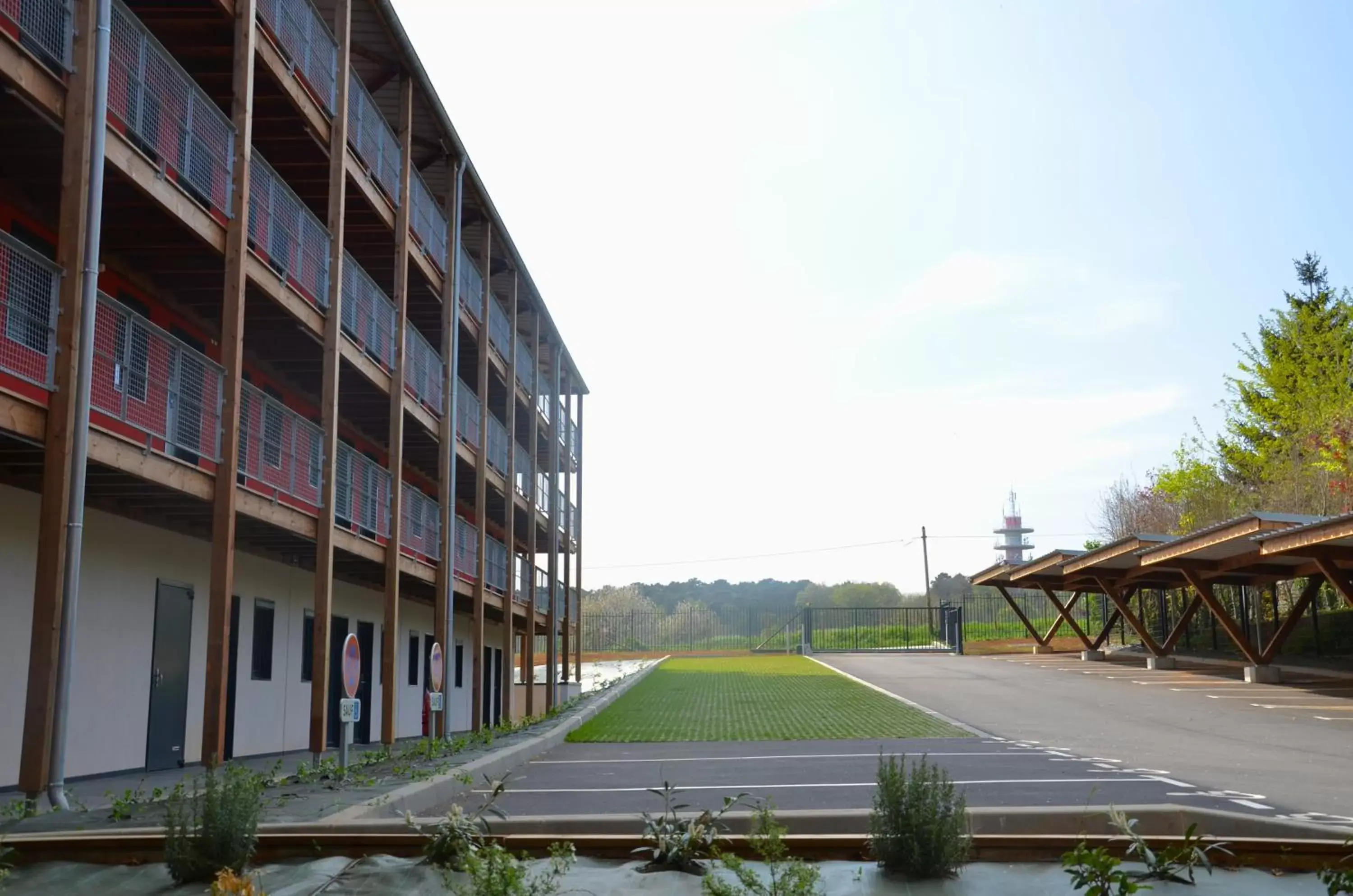 Facade/entrance in Eklo Hotels Le Mans