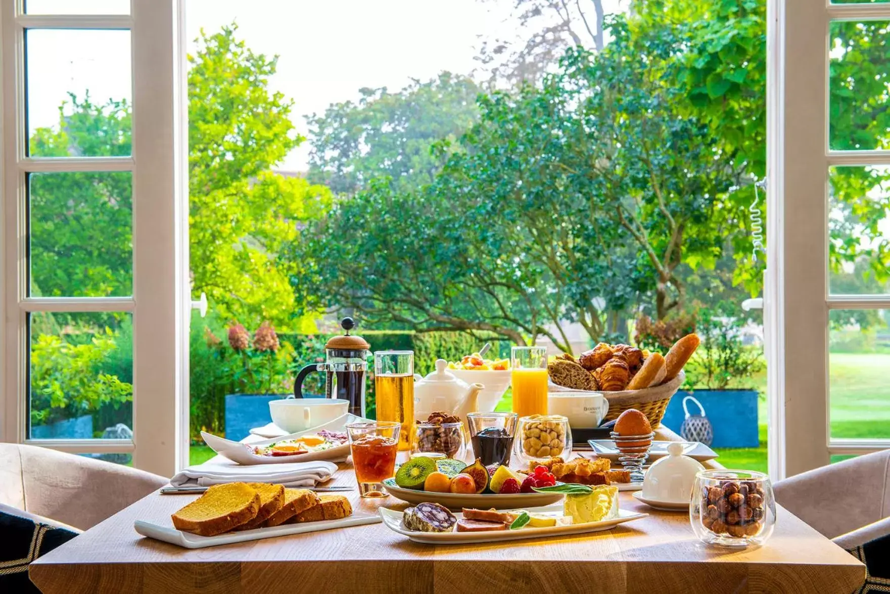 Breakfast in Chateau De Montreuil