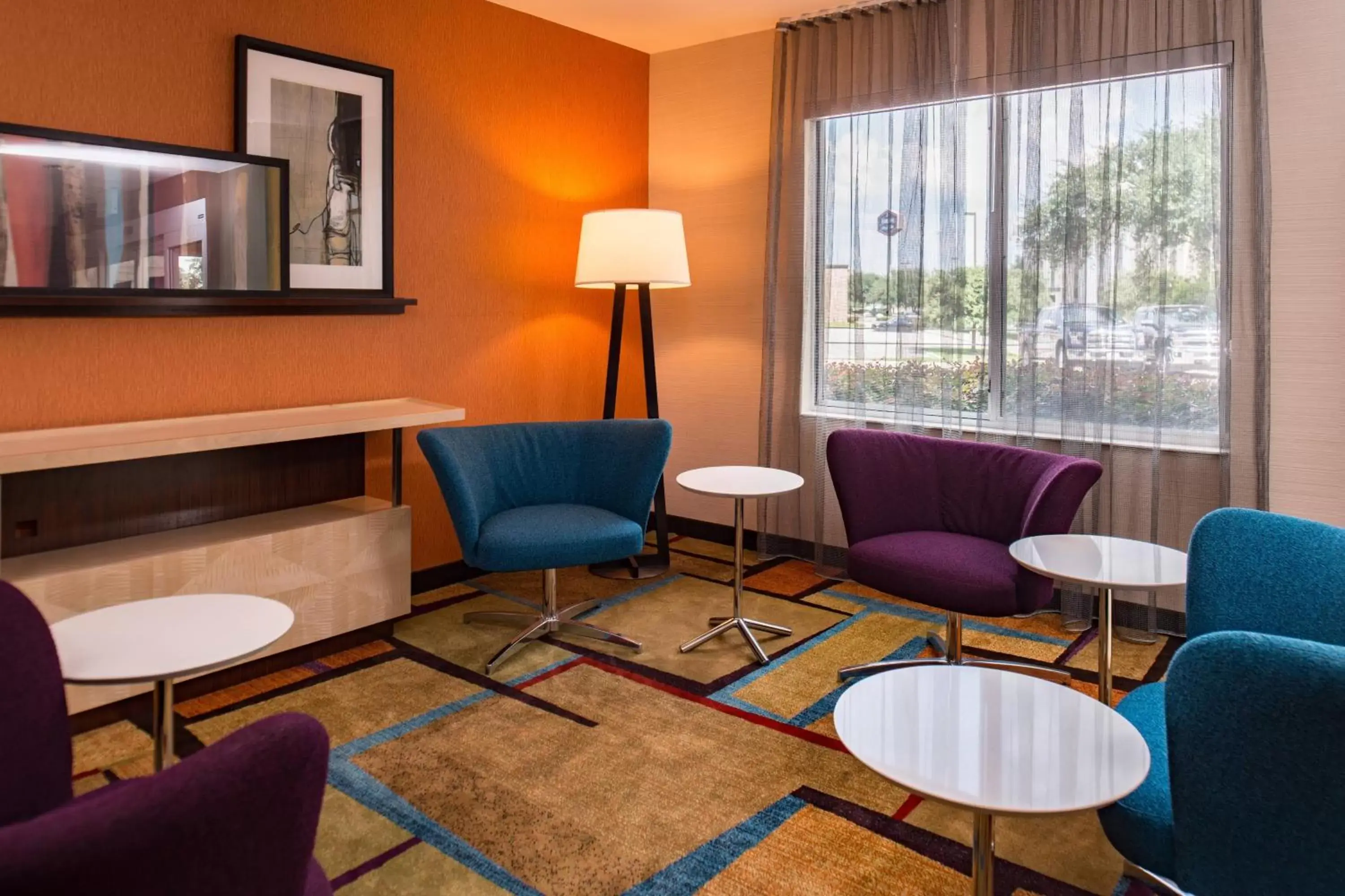 Lobby or reception, Seating Area in Fairfield Inn and Suites by Marriott San Antonio Northeast / Schertz / RAFB