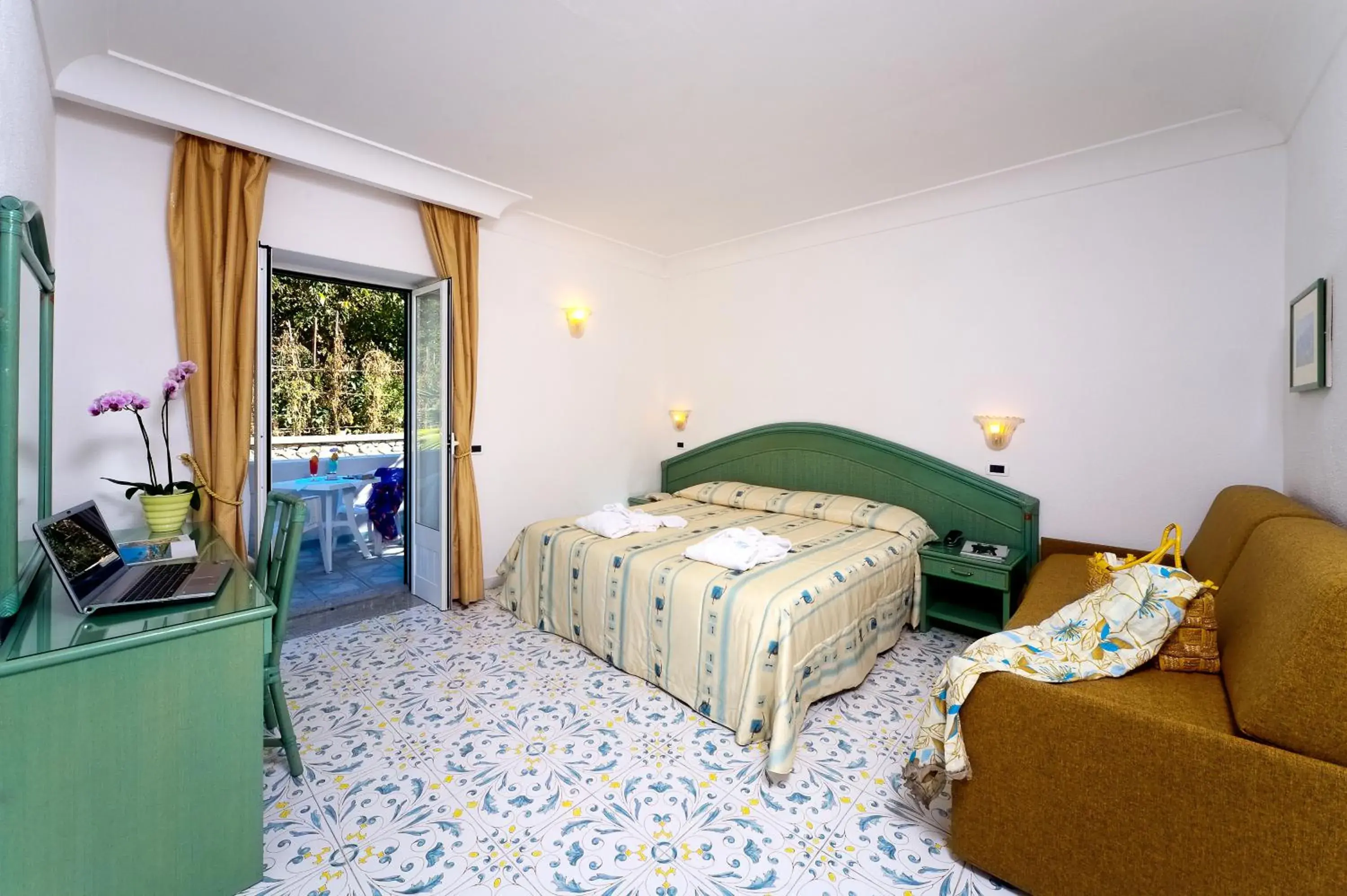 Photo of the whole room, Bed in Park Hotel Terme Mediterraneo