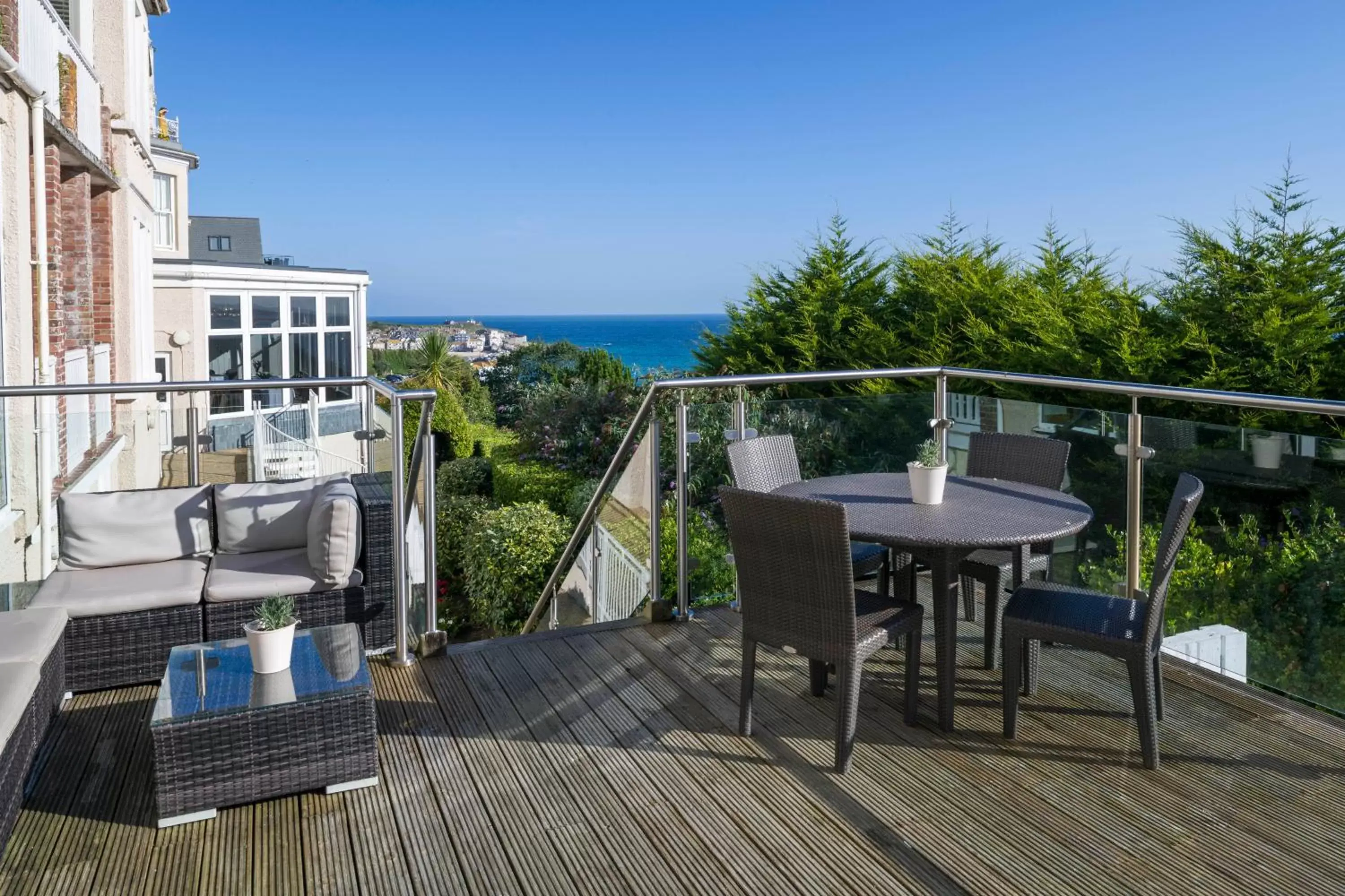 Balcony/Terrace in Harbour Hotel St Ives