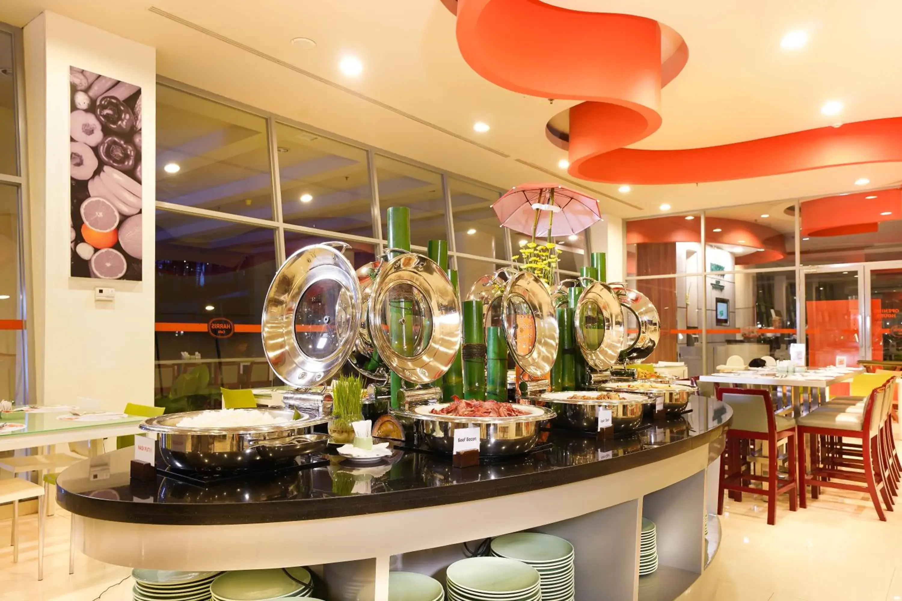 Restaurant/places to eat in Harris Hotel Sentul City Bogor