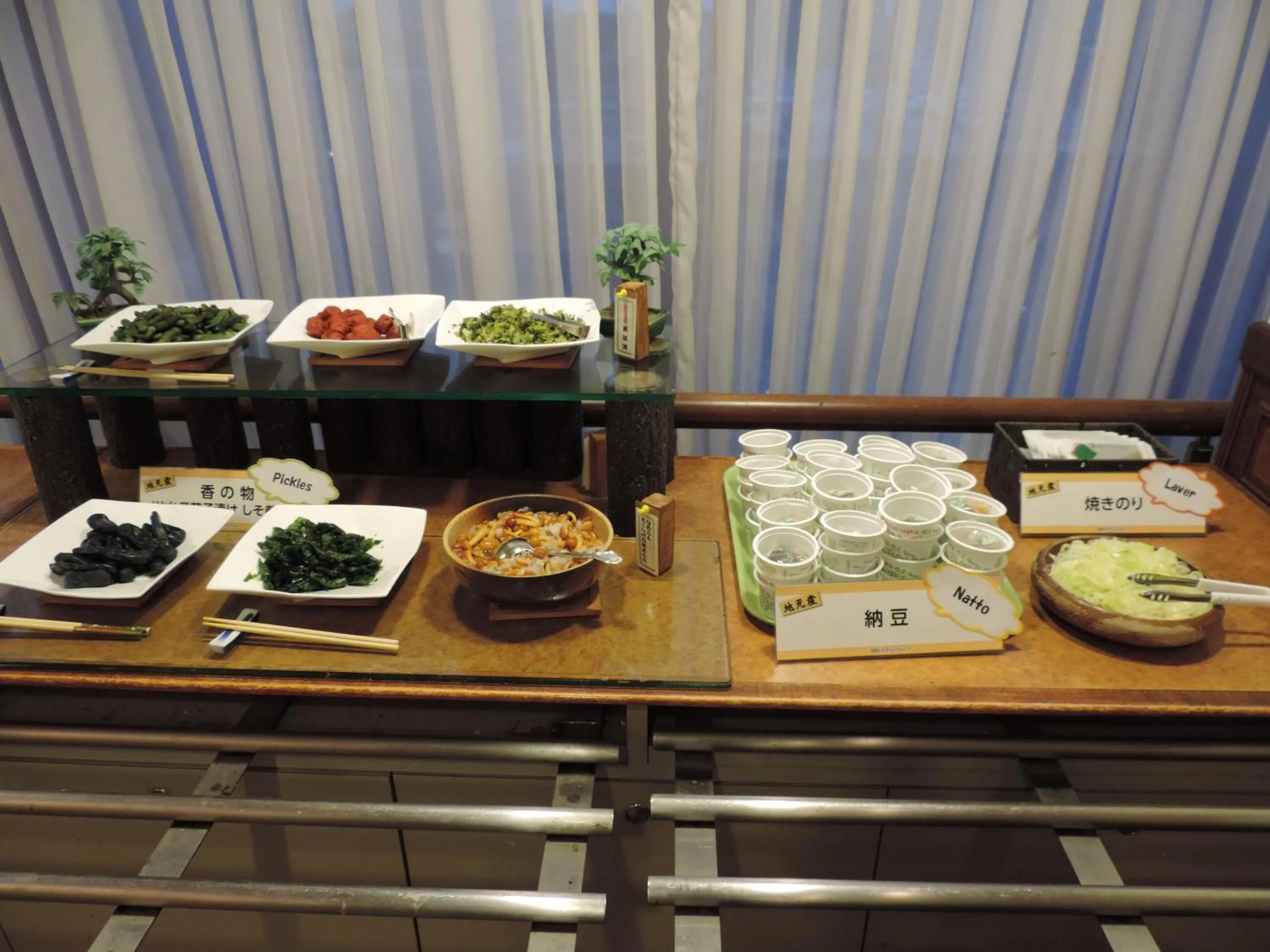 Buffet breakfast in Hotel Grand Terrace Sendai Kokubun-cho