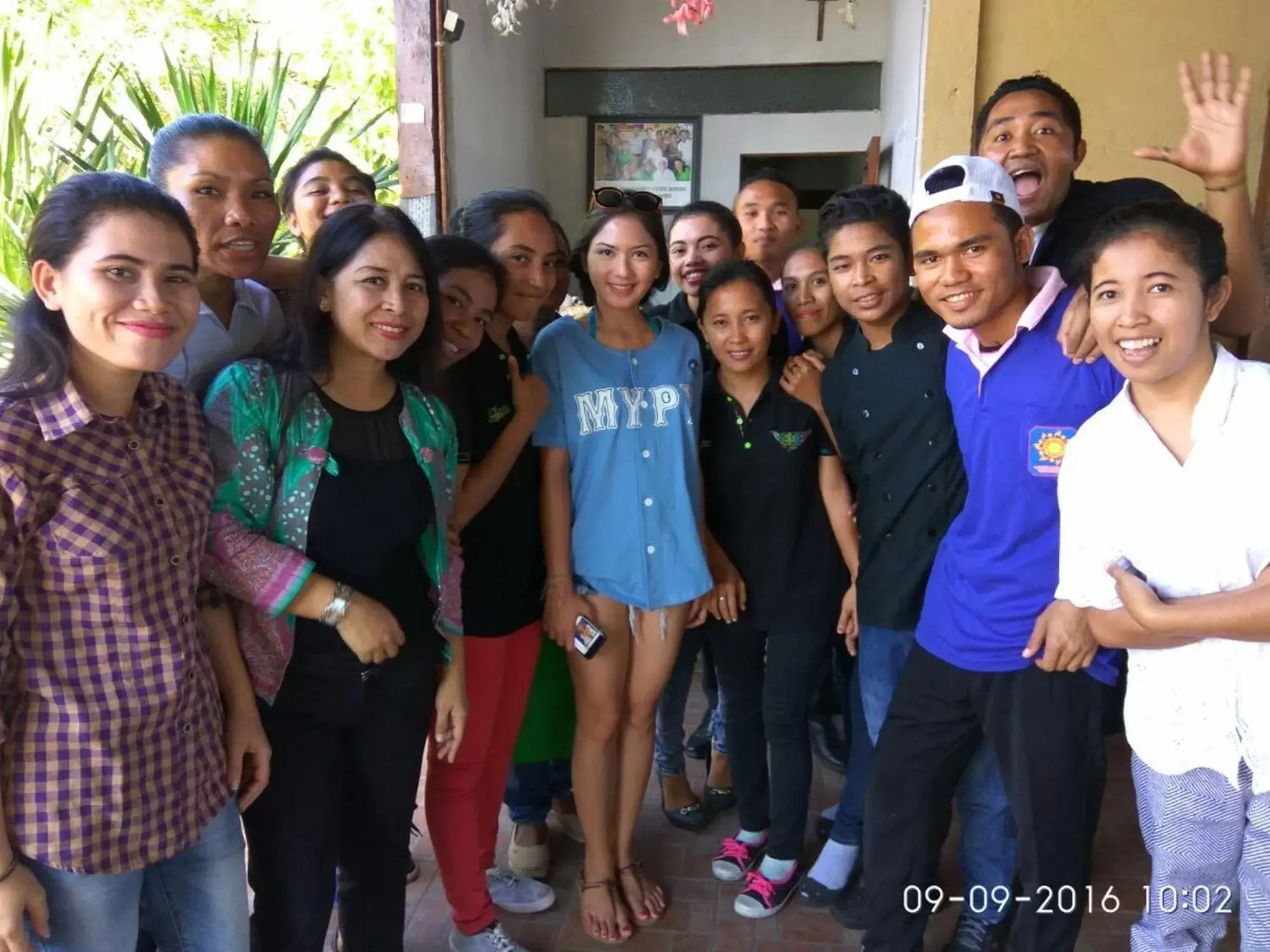 Family in Exotic Komodo Hotel