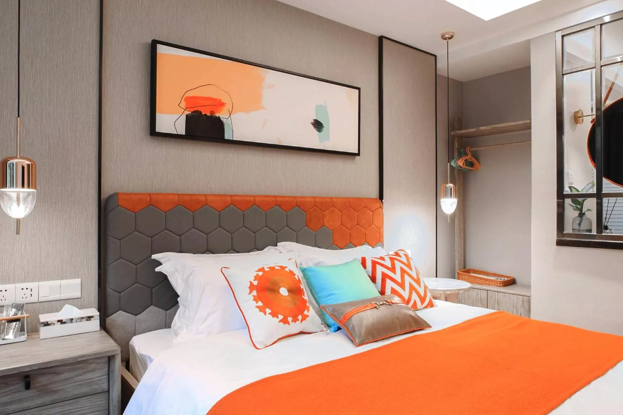 Photo of the whole room, Bed in Li River Resort Villa Hotel