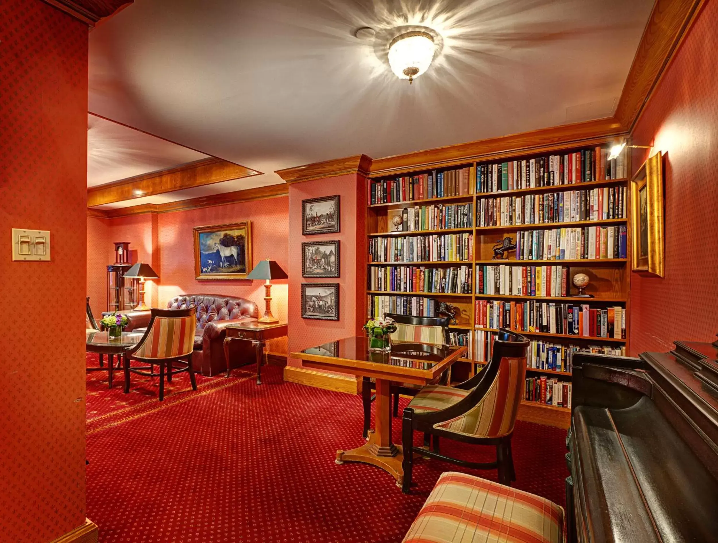 Library in Hotel Elysee by Library Hotel Collection
