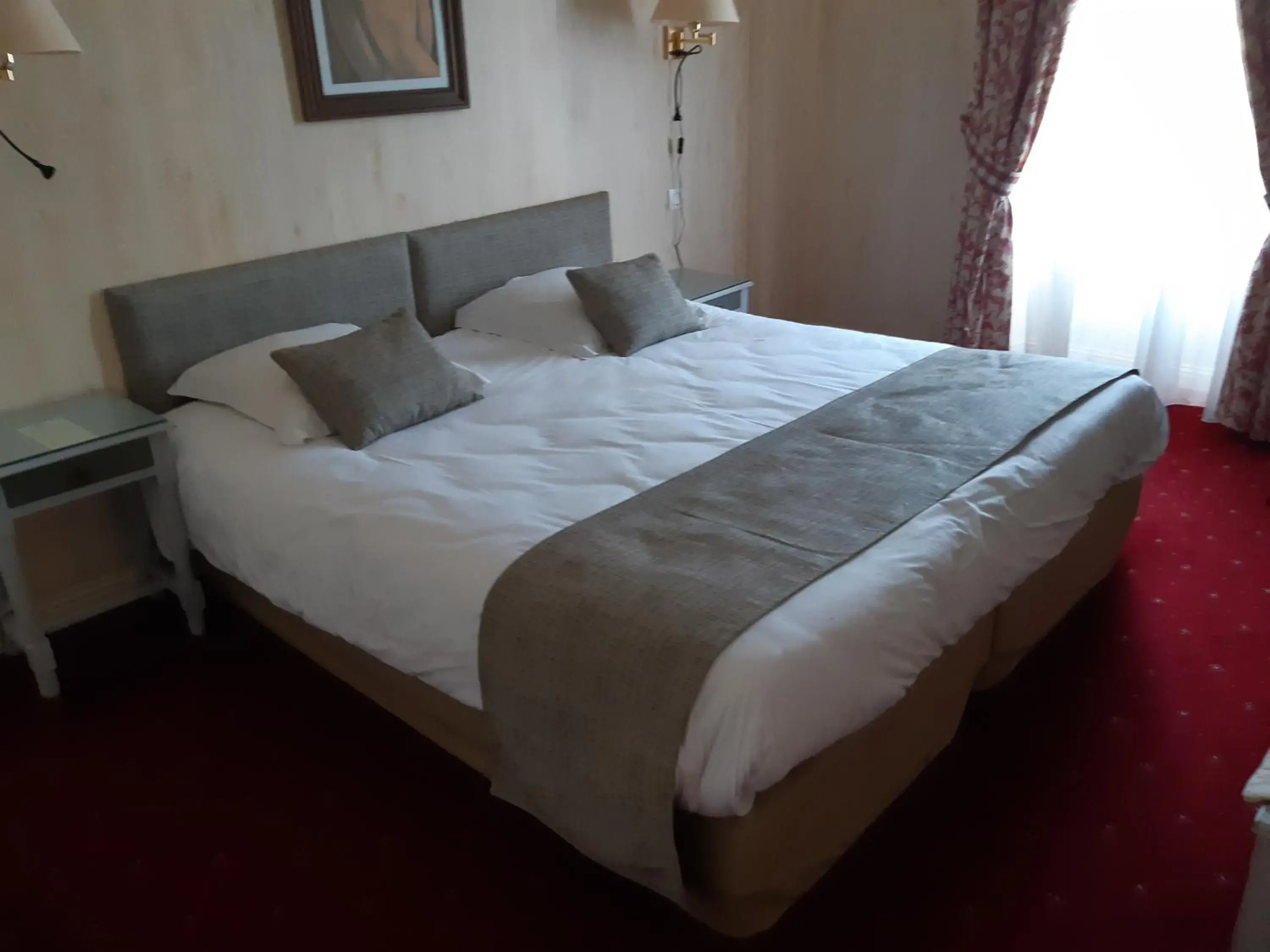 Bed in Hôtel Le D'Avaugour