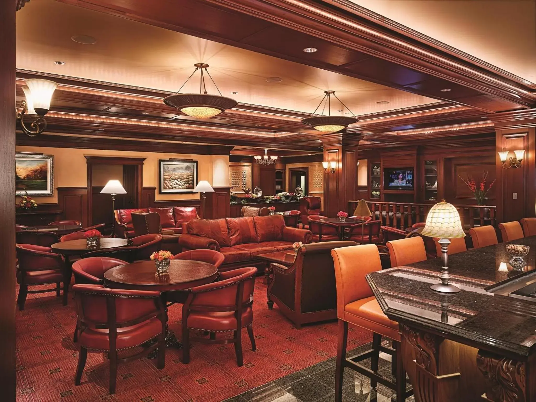 Communal lounge/ TV room, Lounge/Bar in Ameristar Casino Hotel Vicksburg, Ms.