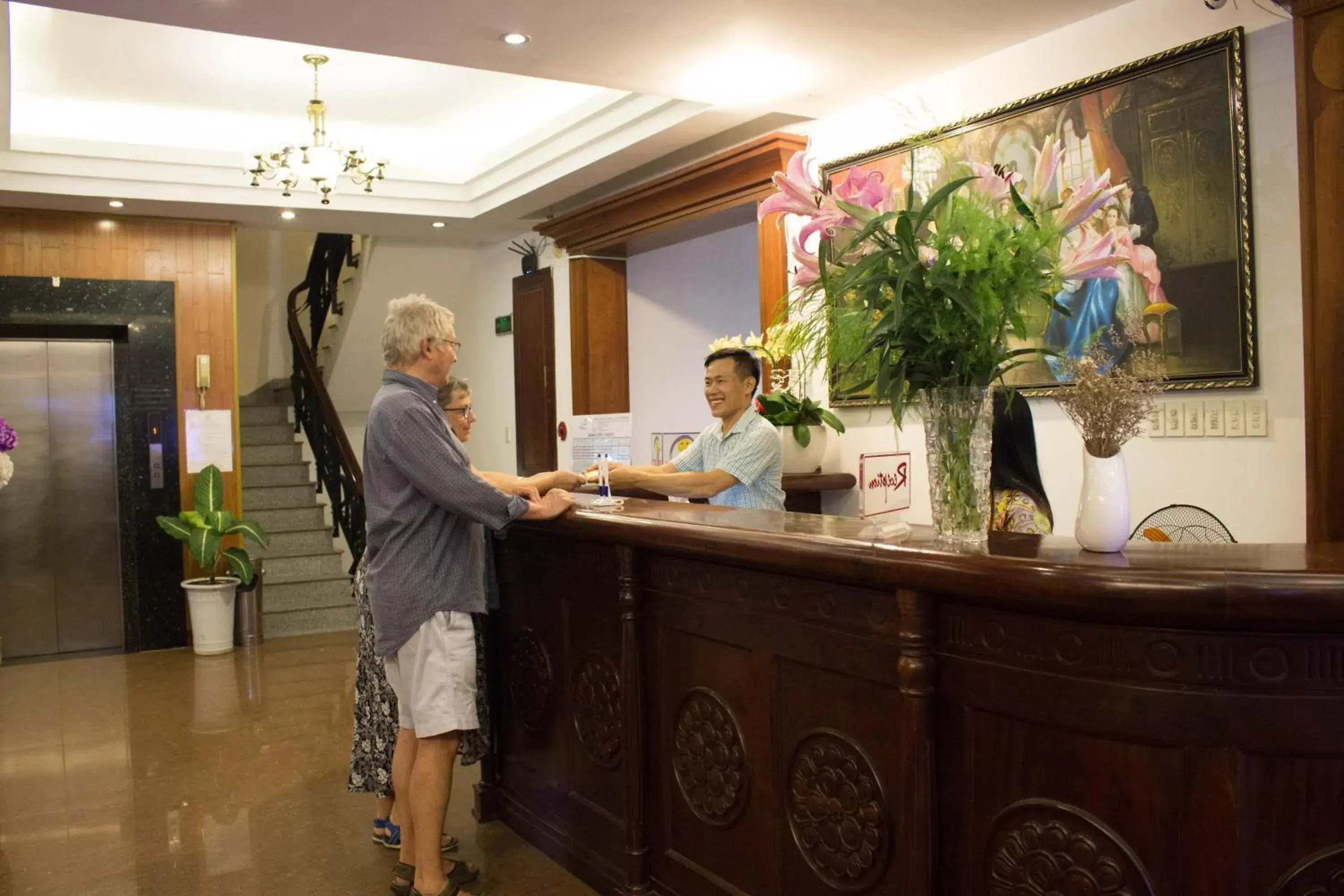 People, Lobby/Reception in Hoa Phat Hotel & Apartment