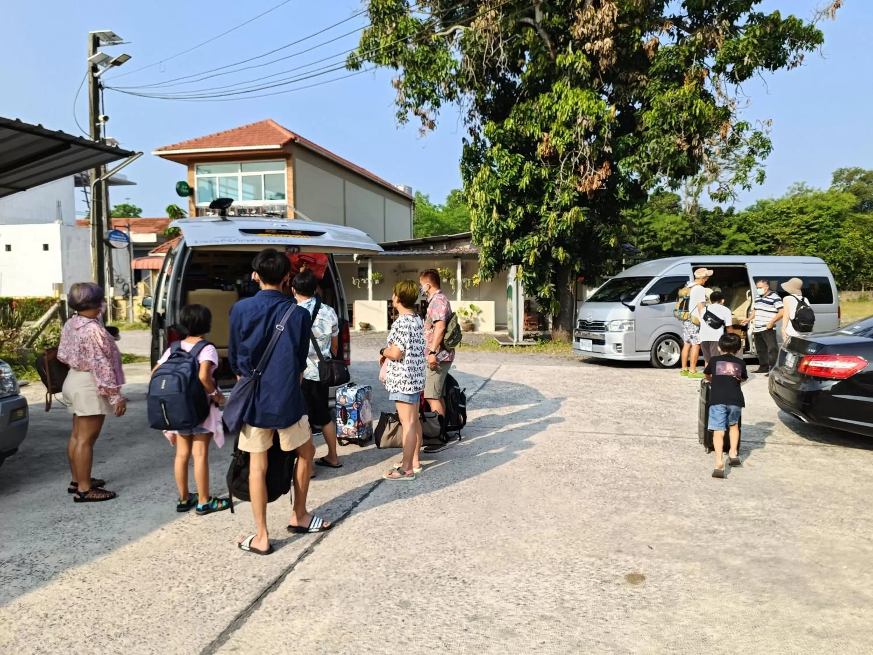 group of guests in Tachang Resort