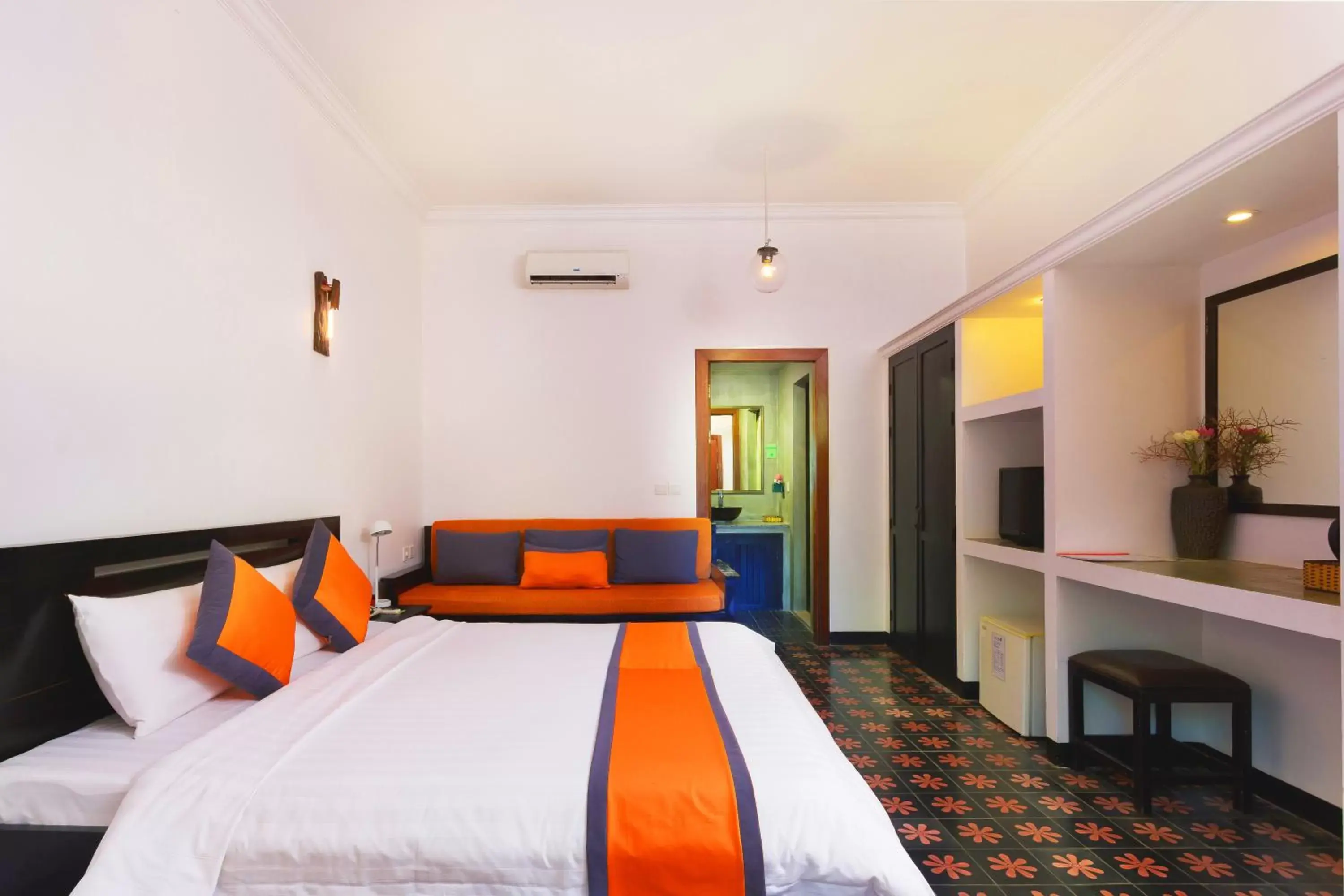 Bedroom, Bed in La Niche D'angkor Boutique Hotel Bedroom, Bed in La Niche D'angkor Boutique Hotel