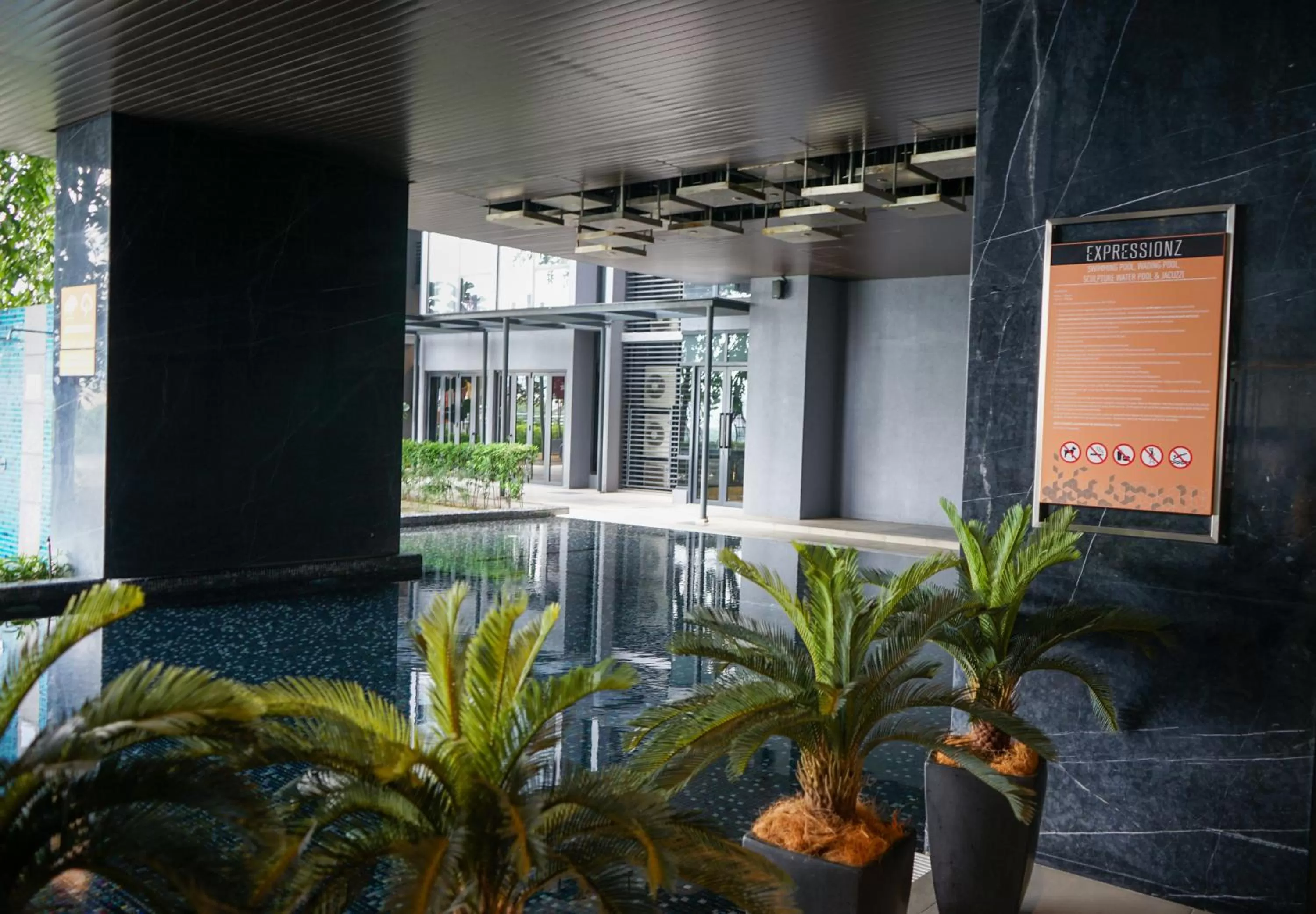 Swimming pool in Expressionz Suites KL by Perfect Host