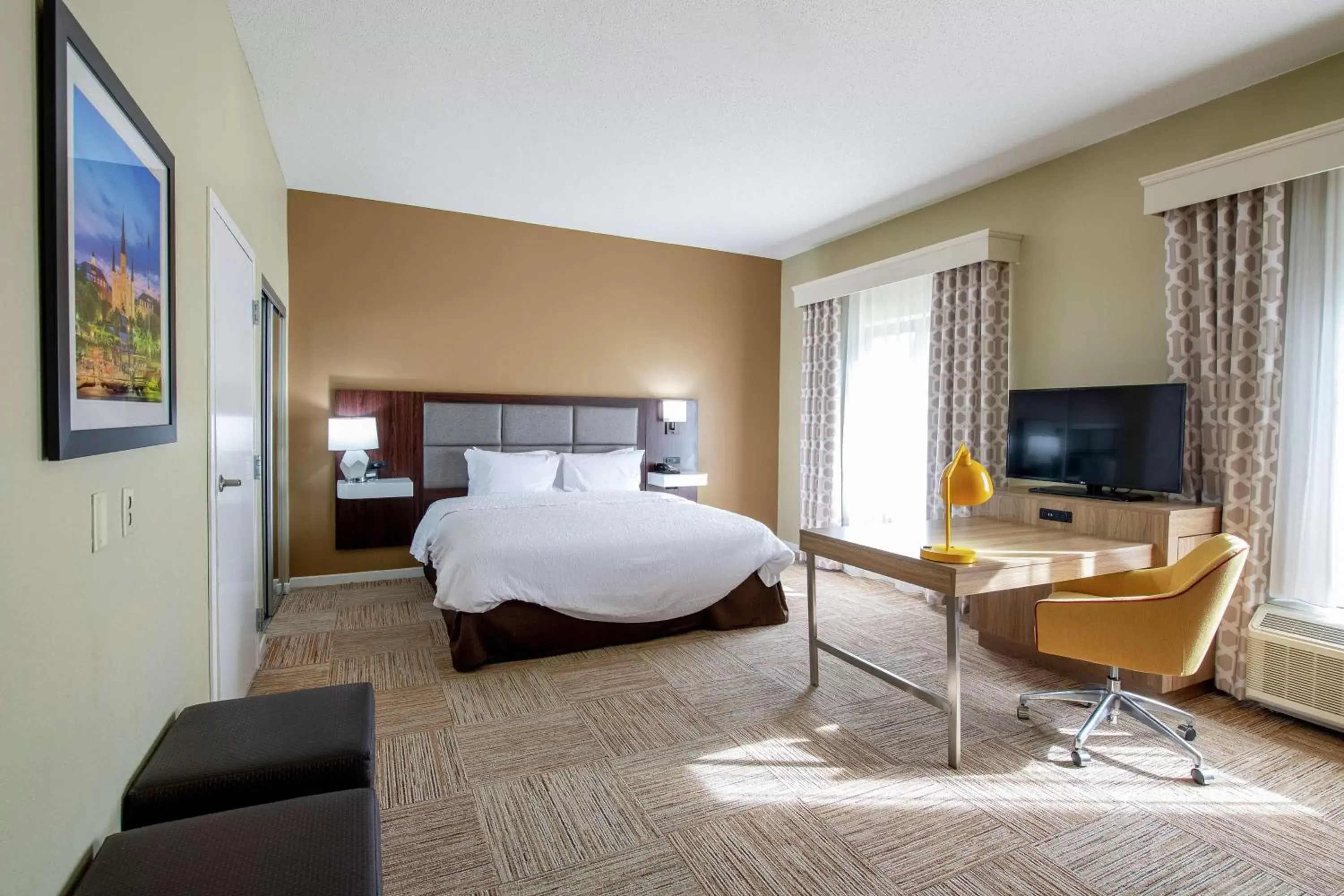 Bedroom in Hampton Inn and Suites Lafayette