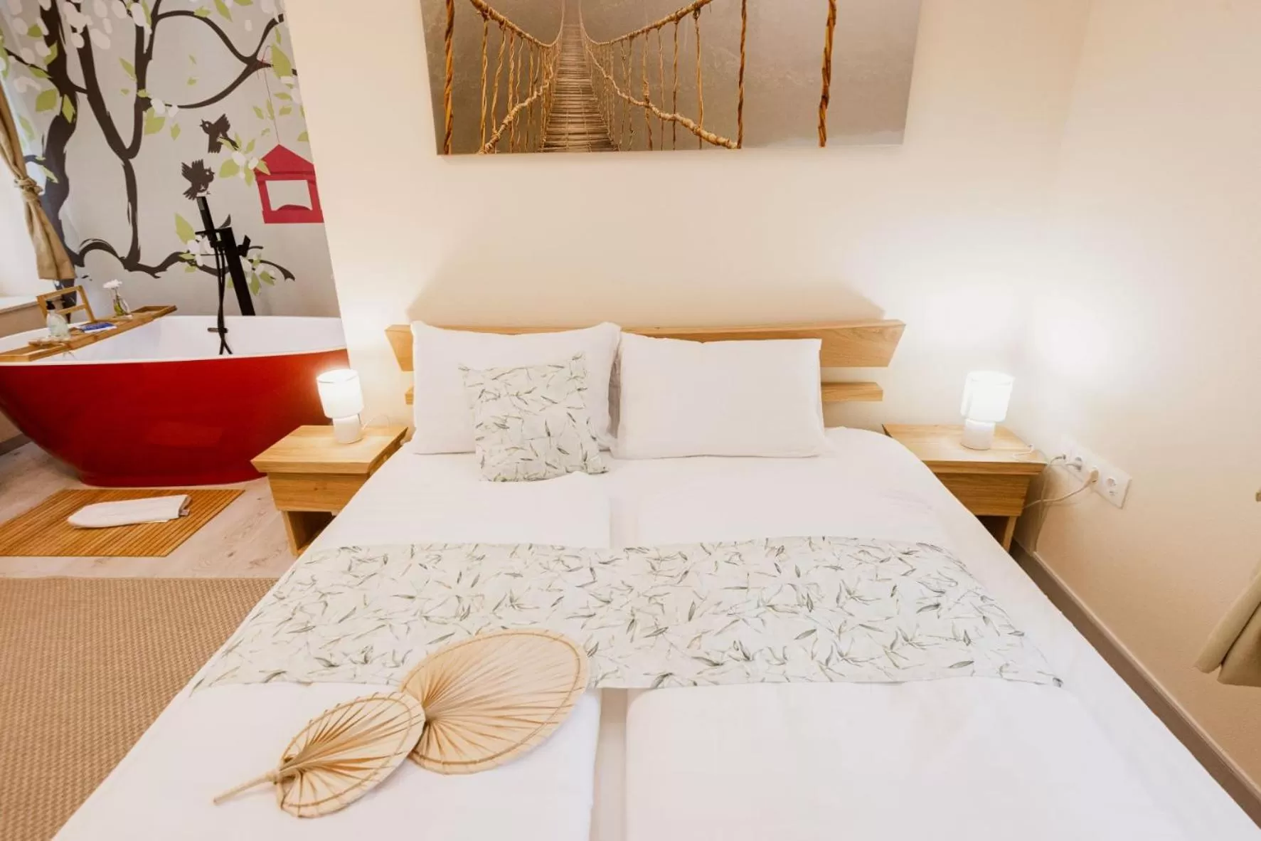 Bed in Dunakavics XIII Apartman