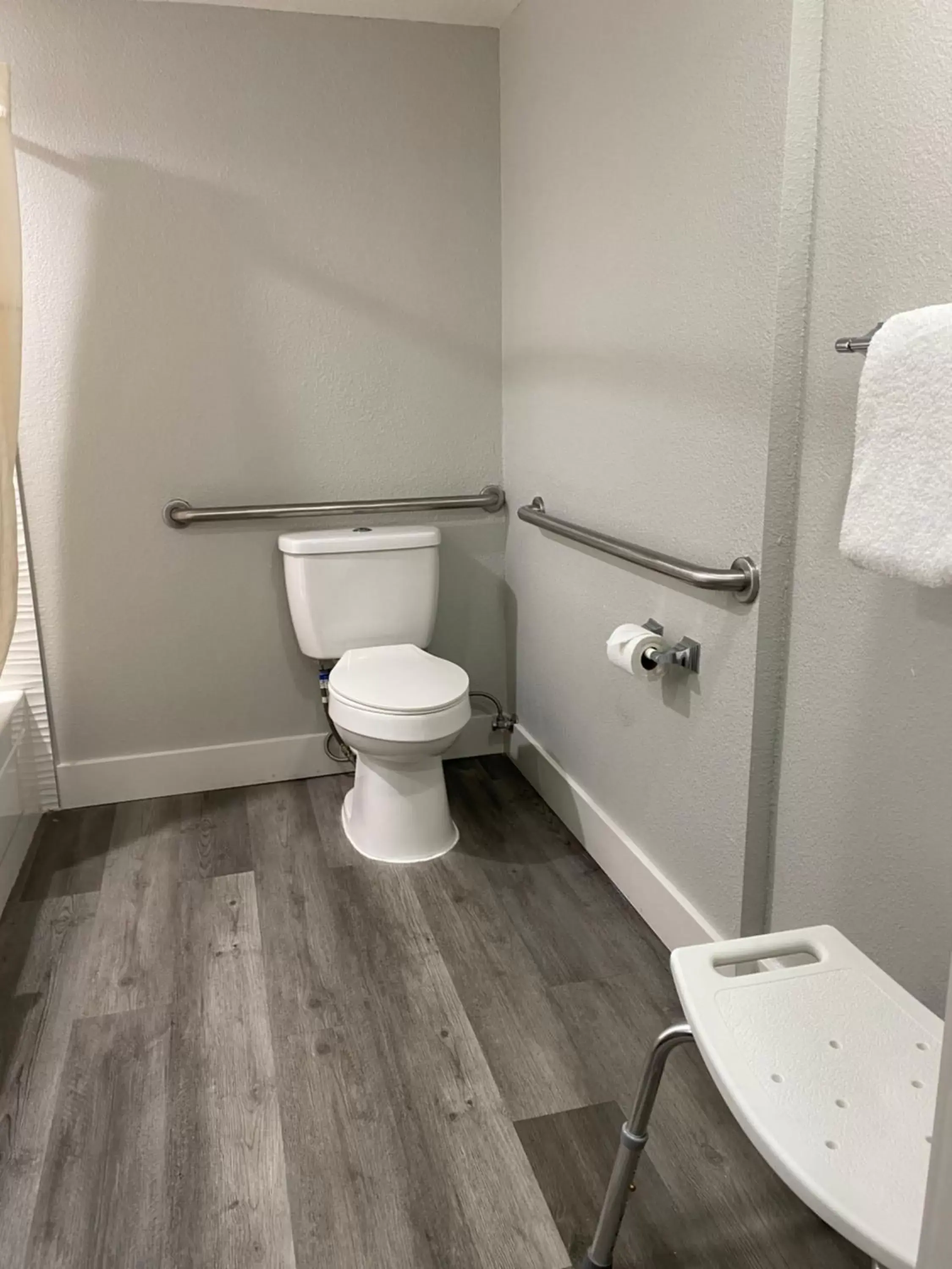 Toilet, Bathroom in Days Inn by Wyndham Davis Near UC Davis