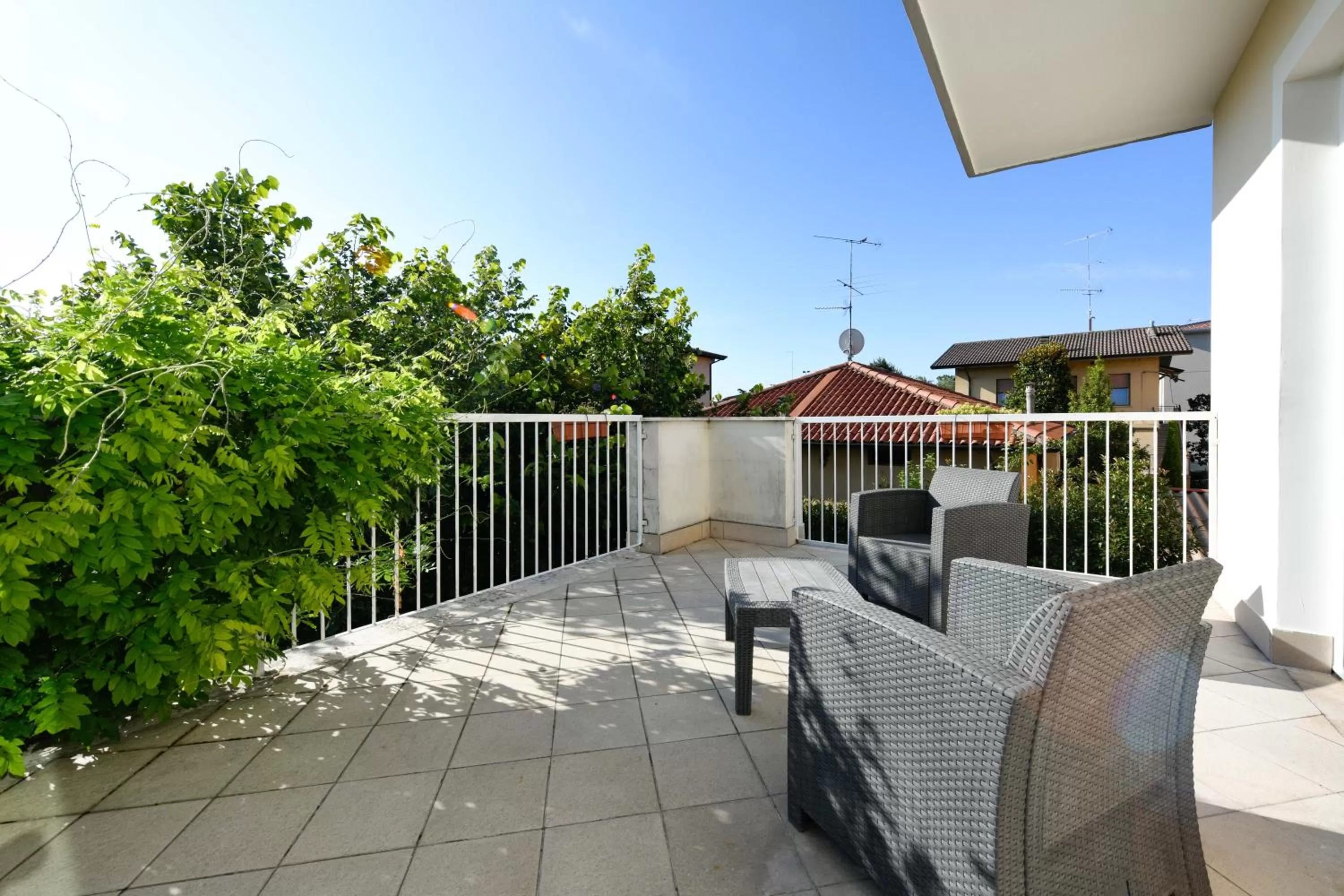 Balcony/Terrace in Hotel Arya by Mauro