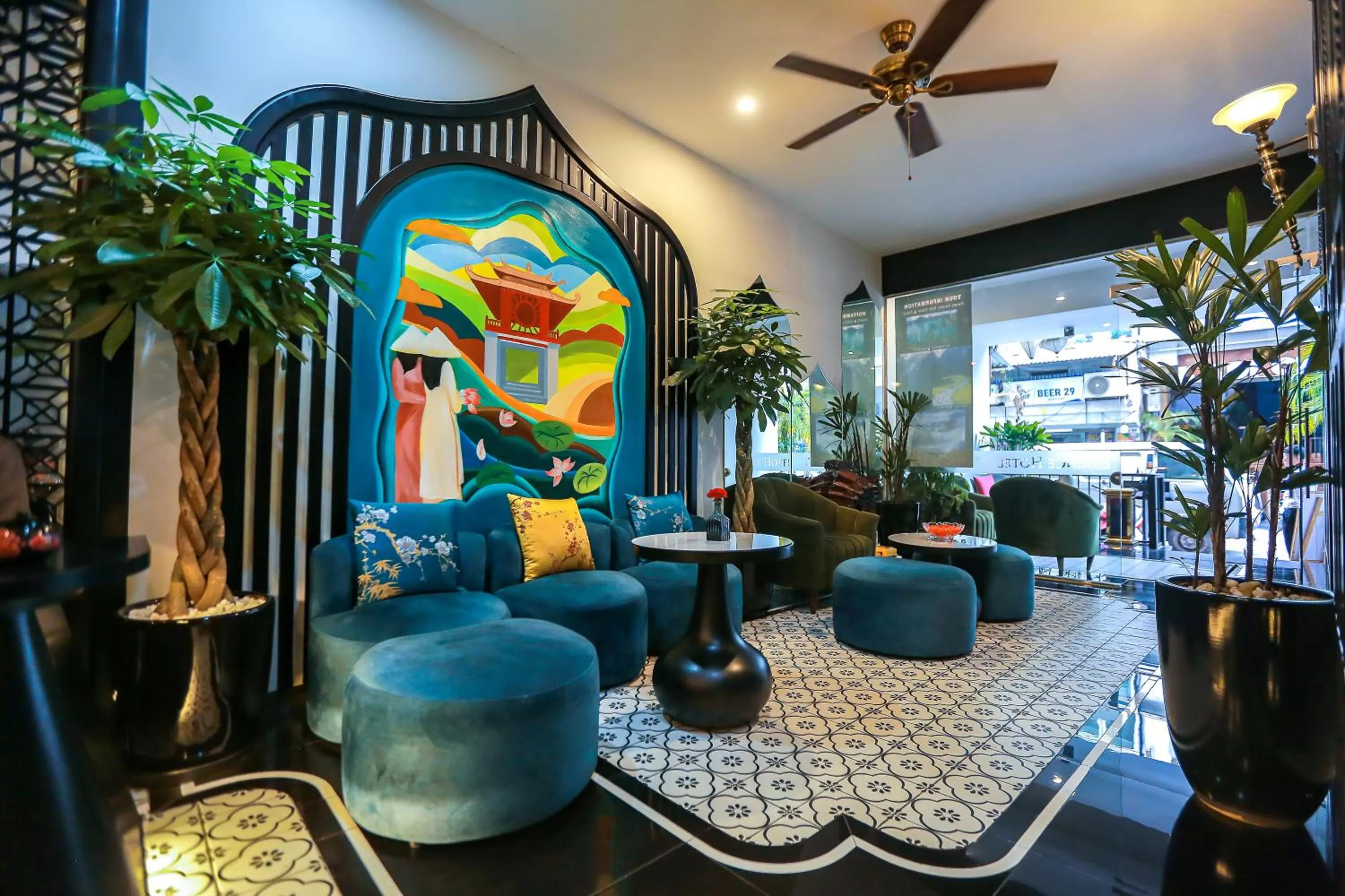 Lobby or reception in Hanoi Center Silk Hotel & Travel