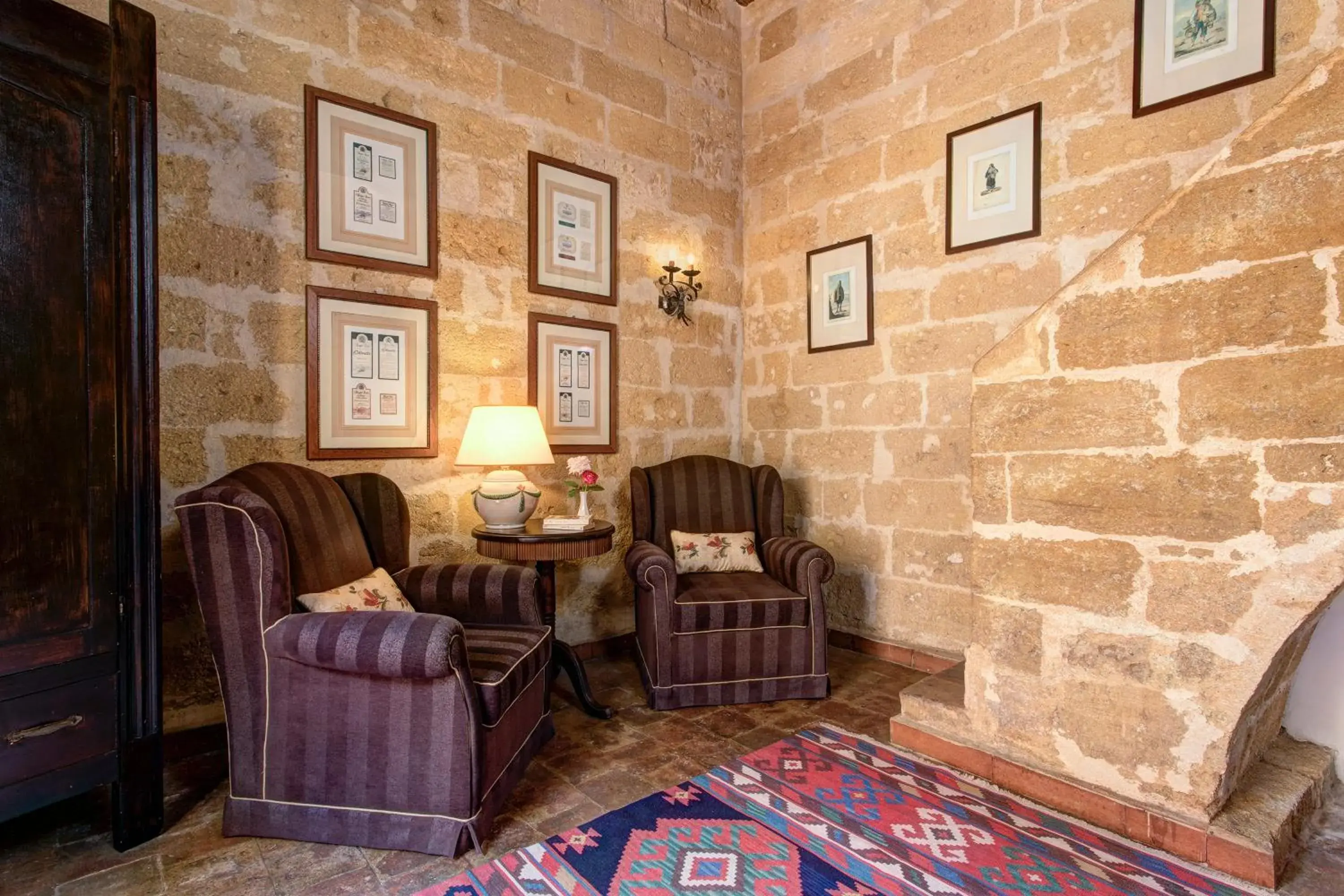 Seating Area in Hotel Baglio Oneto dei Principi di San Lorenzo - Luxury Wine Resort