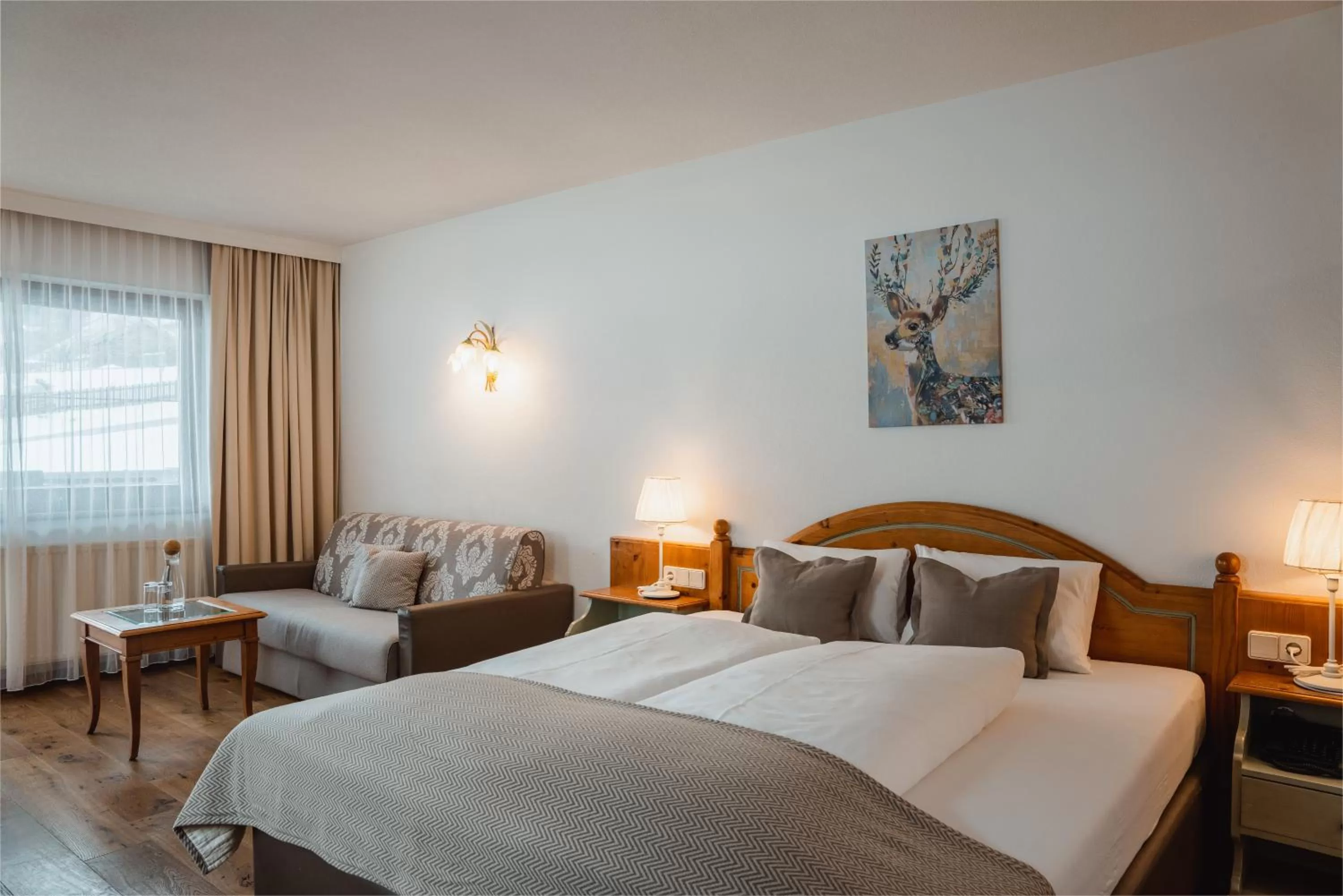 Photo of the whole room, Bed in Hotel Bergjuwel