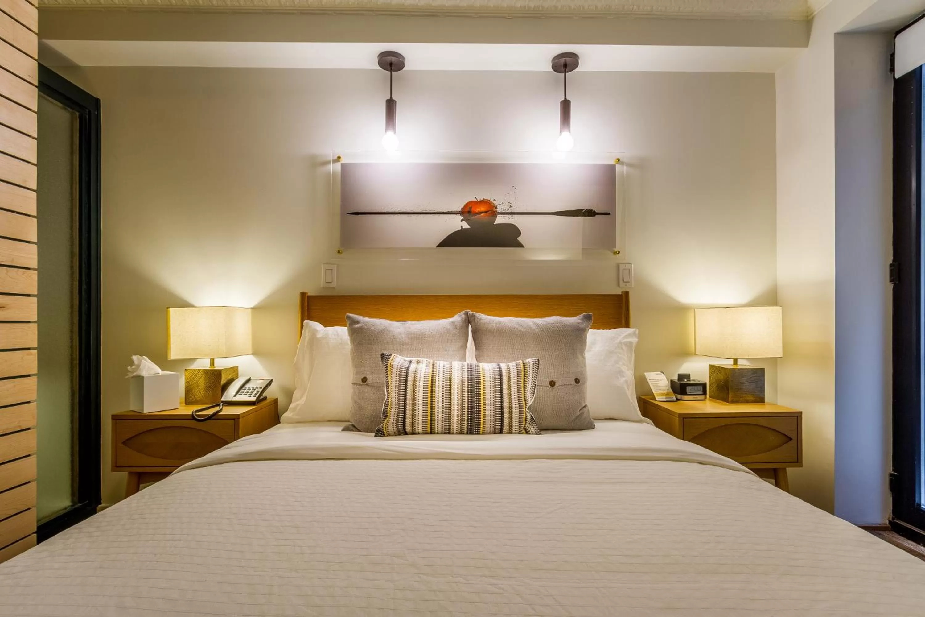 Patio, Bed in Franklin Guesthouse