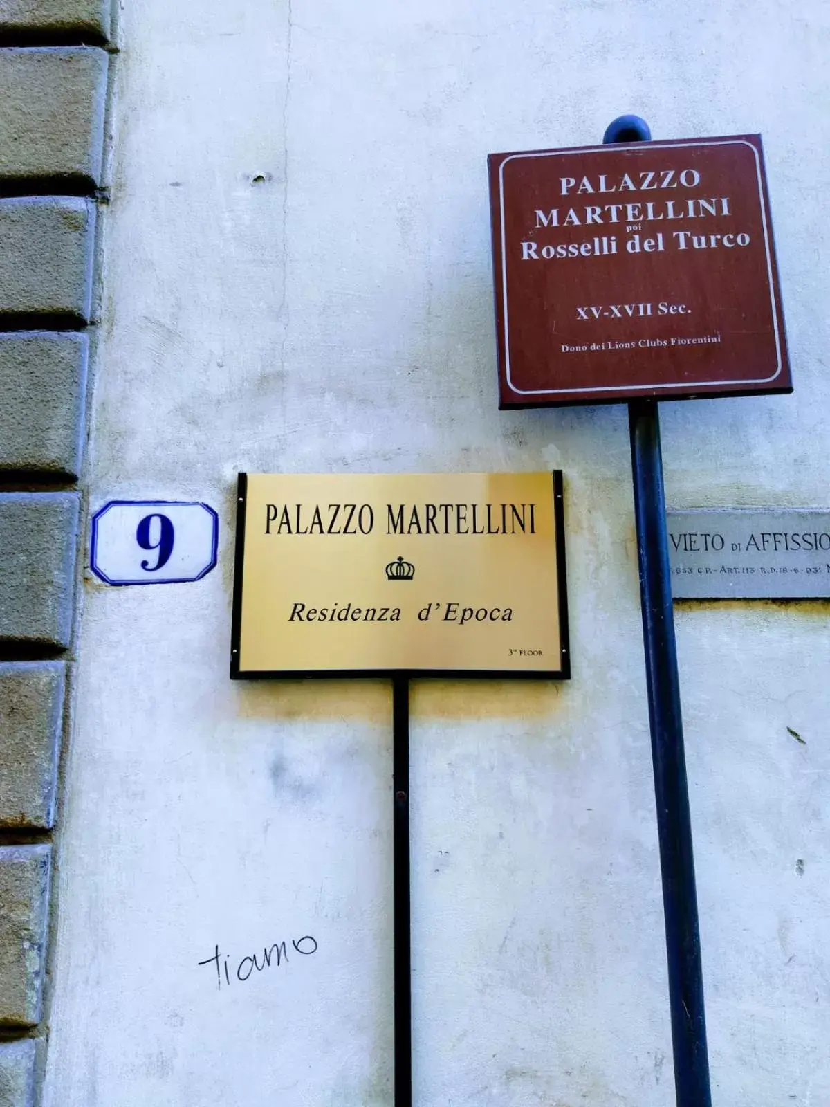 Property logo or sign, Property Logo/Sign in Palazzo Martellini Residenza d'epoca
