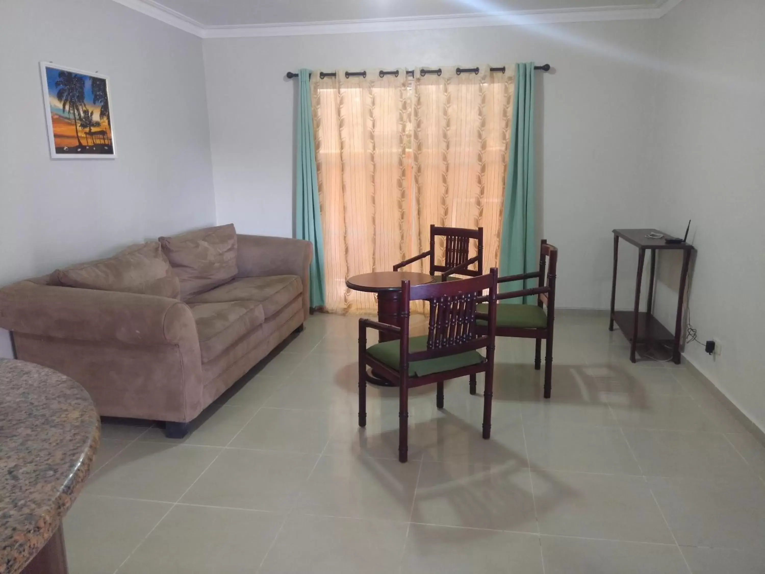 Seating Area in White Sands shared apartments