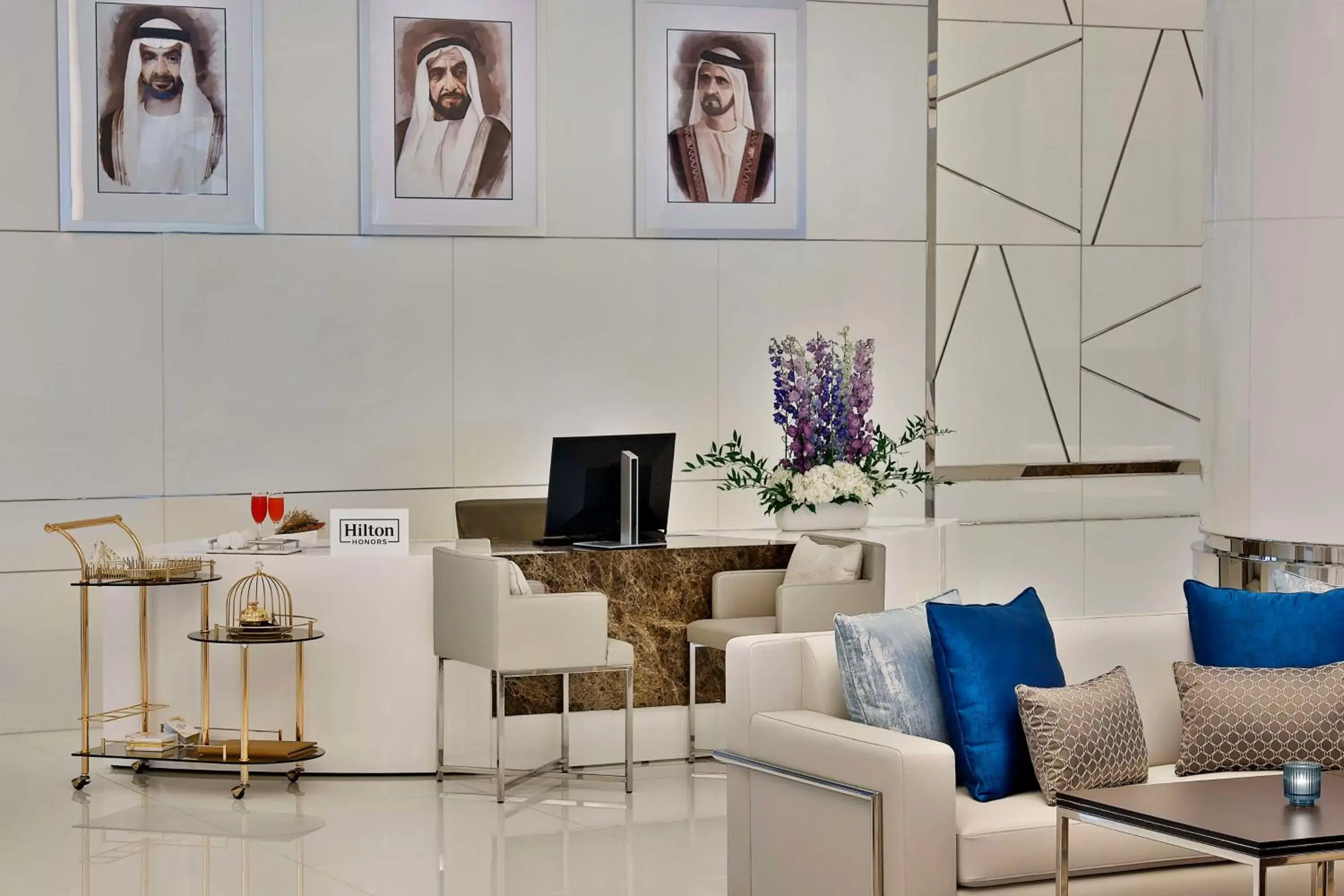 Lobby or reception, Seating Area in Hilton Dubai Palm Jumeirah