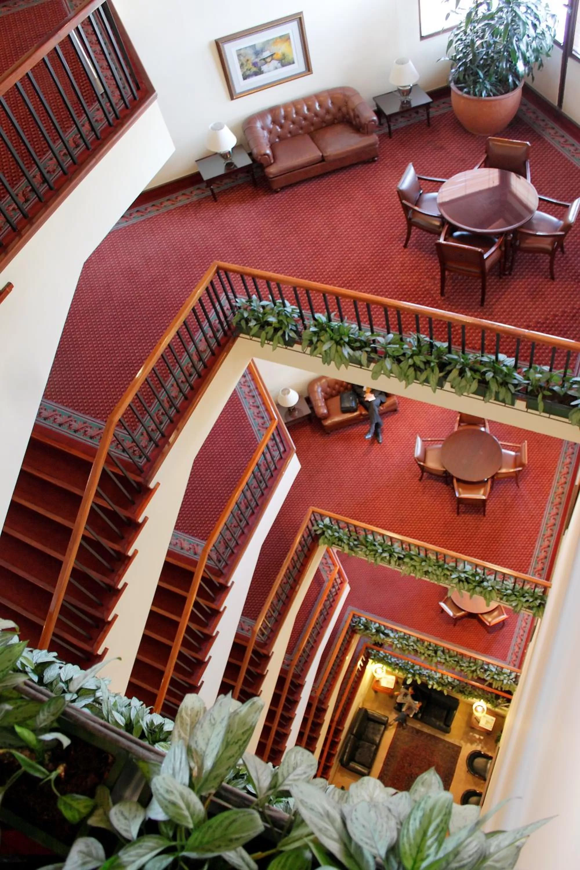 Bird's eye view in Hotel Estelar La Fontana