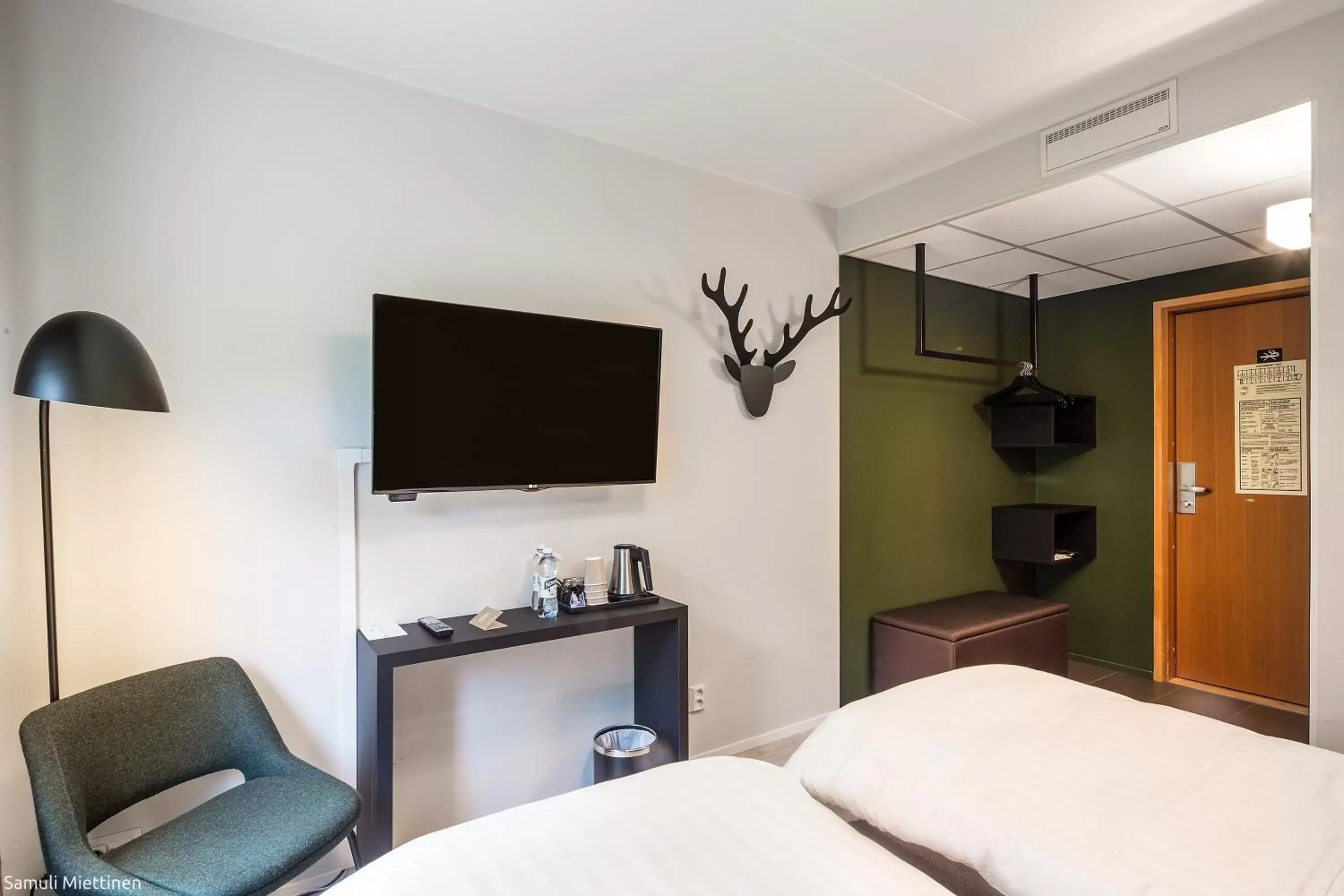 Bedroom, Bed in Hotel Rantapuisto Bedroom, Bed in Hotel Rantapuisto