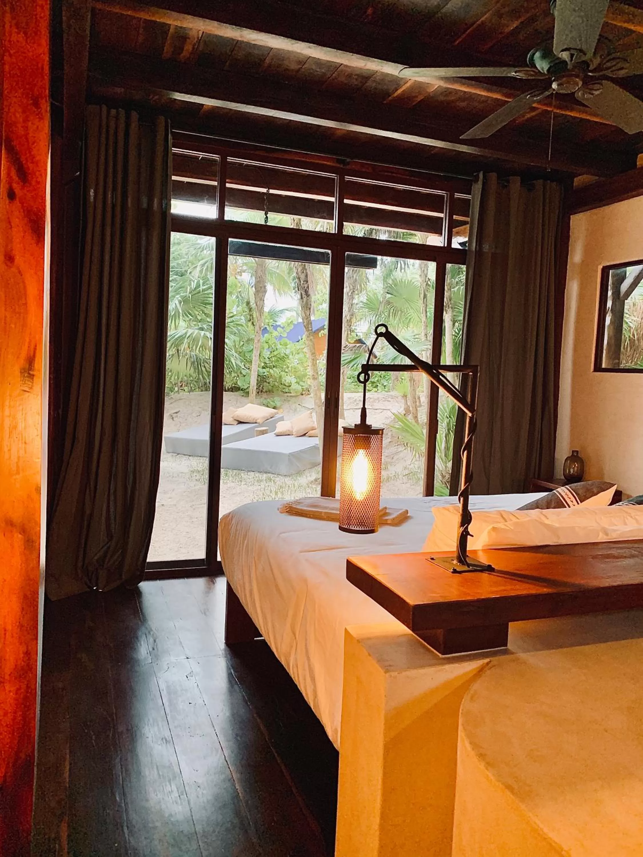 Bedroom, Bed in Libelula Tulum Beachfront Hotel