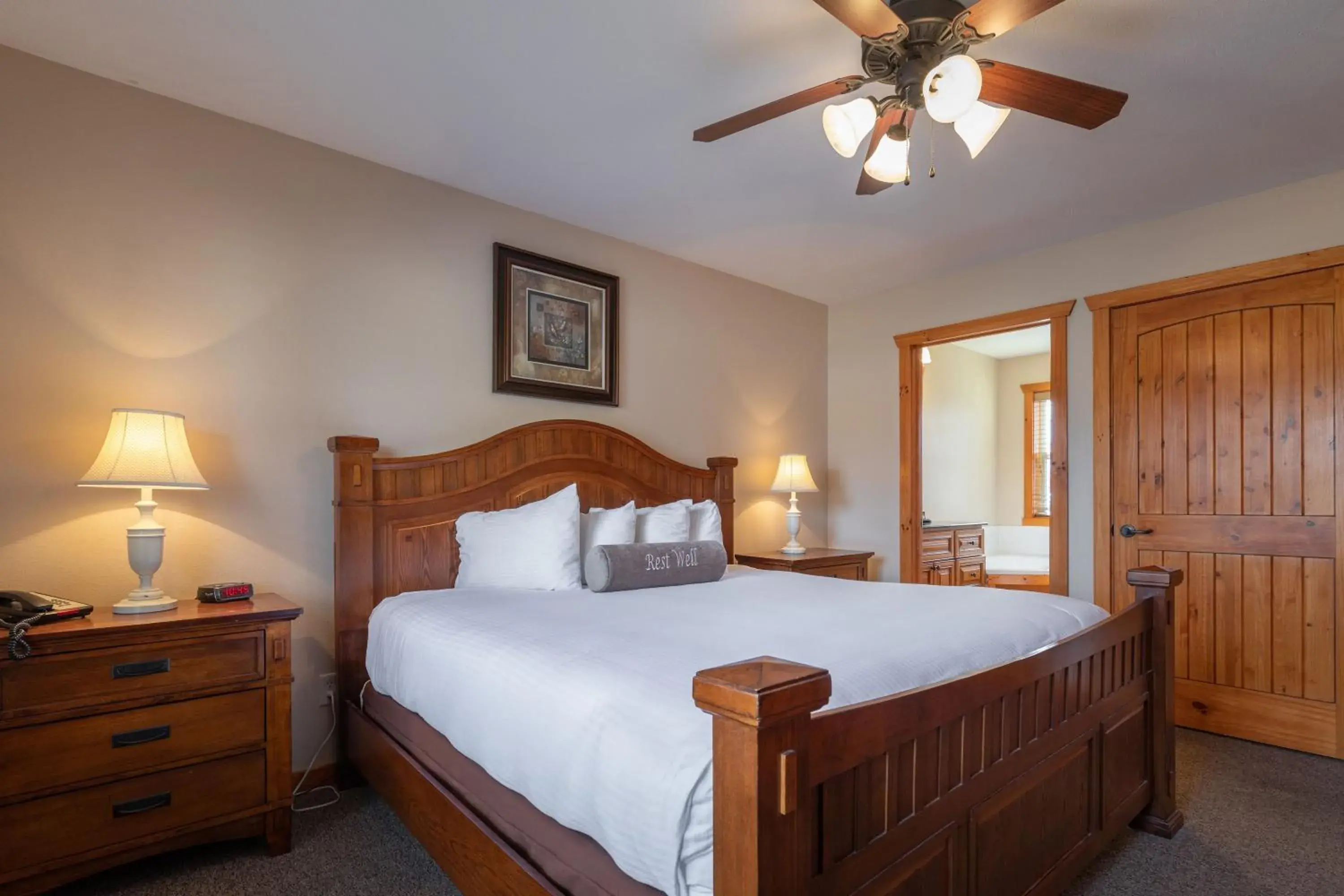 Bedroom, Bed in The Lodges at Table Rock by Capital Vacations