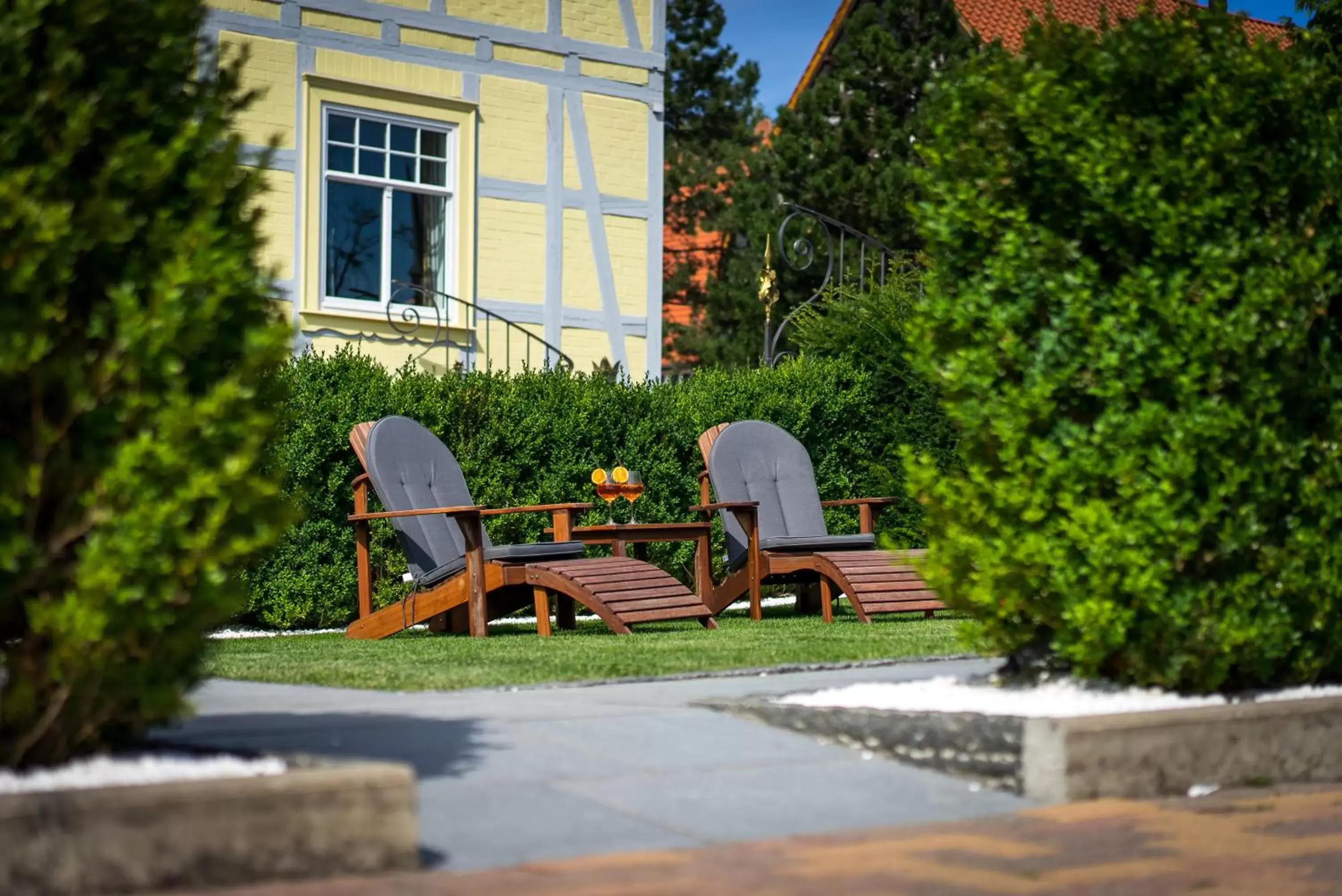 Garden in Boutiquehotel Schloßpalais