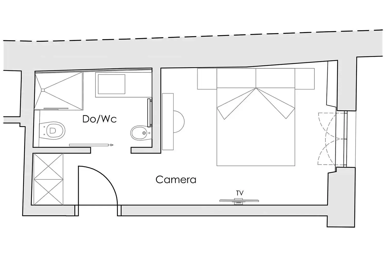 Floor Plan in Arcadia Rooms