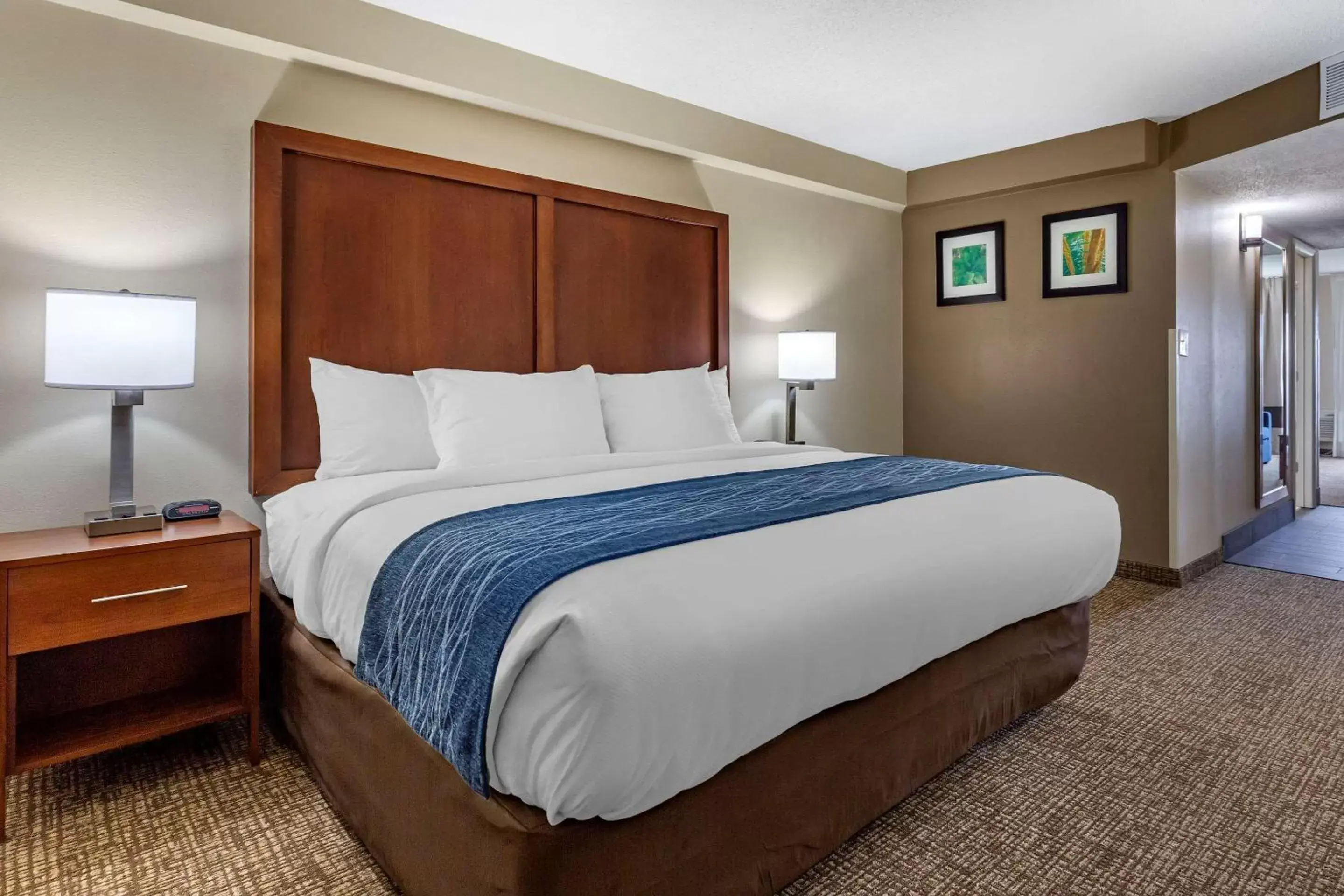 Photo of the whole room, Bed in Comfort Inn & Suites Spring Lake - Fayetteville Near Fort Liberty